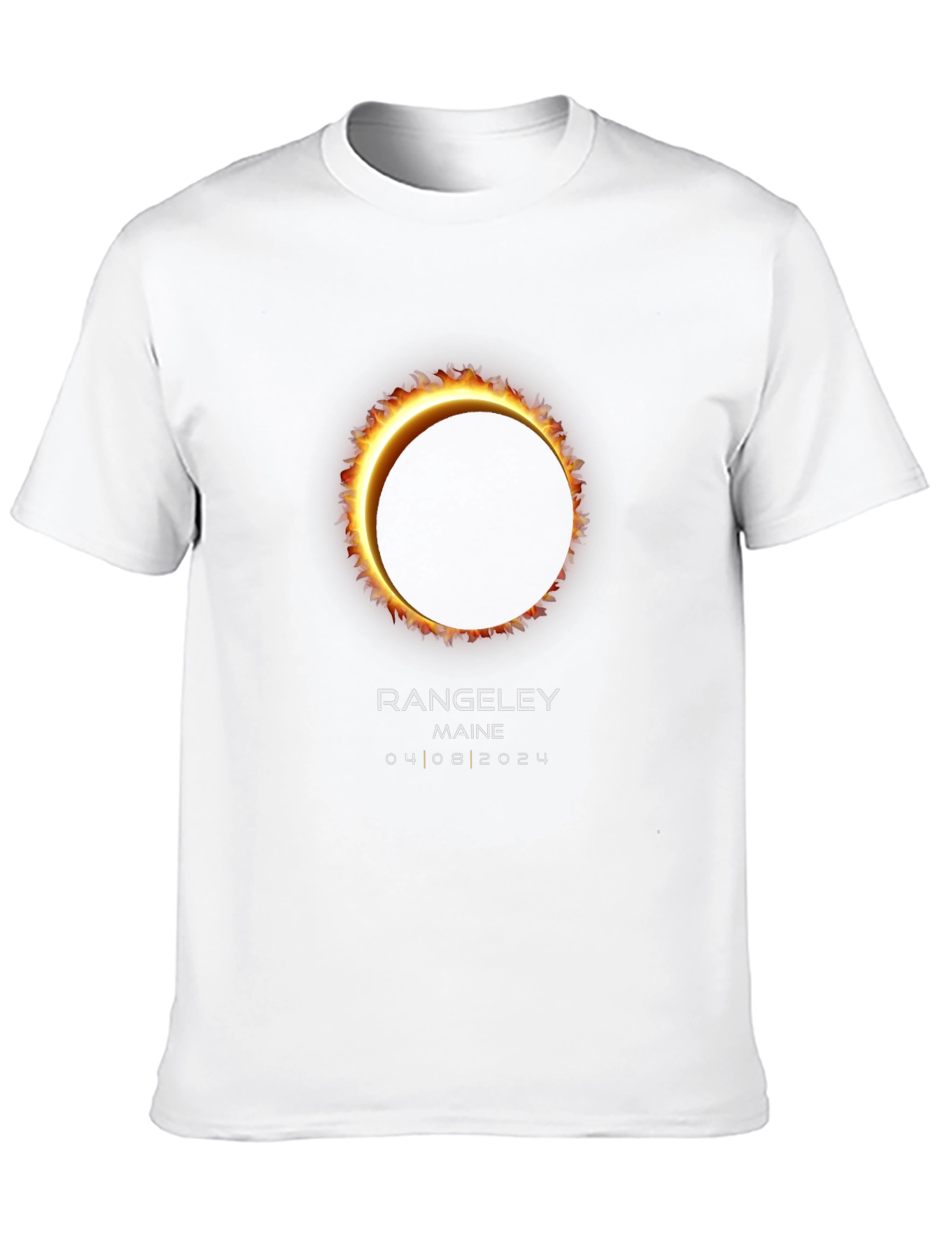 Rangeley Maine 2024 Solar Eclipse T-Shirt