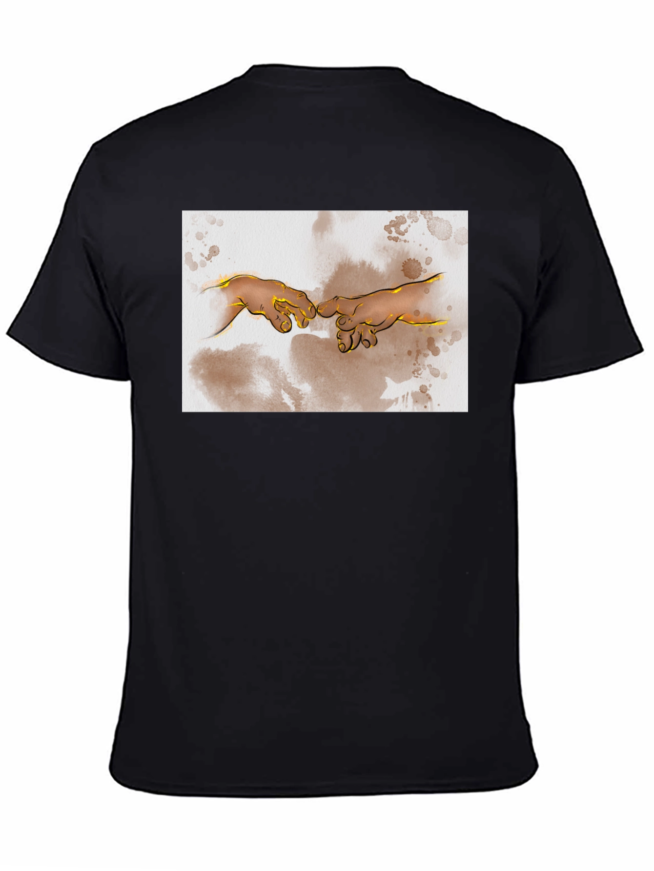 Creation of Adam Graphic T-Shirt - Artsy Style
