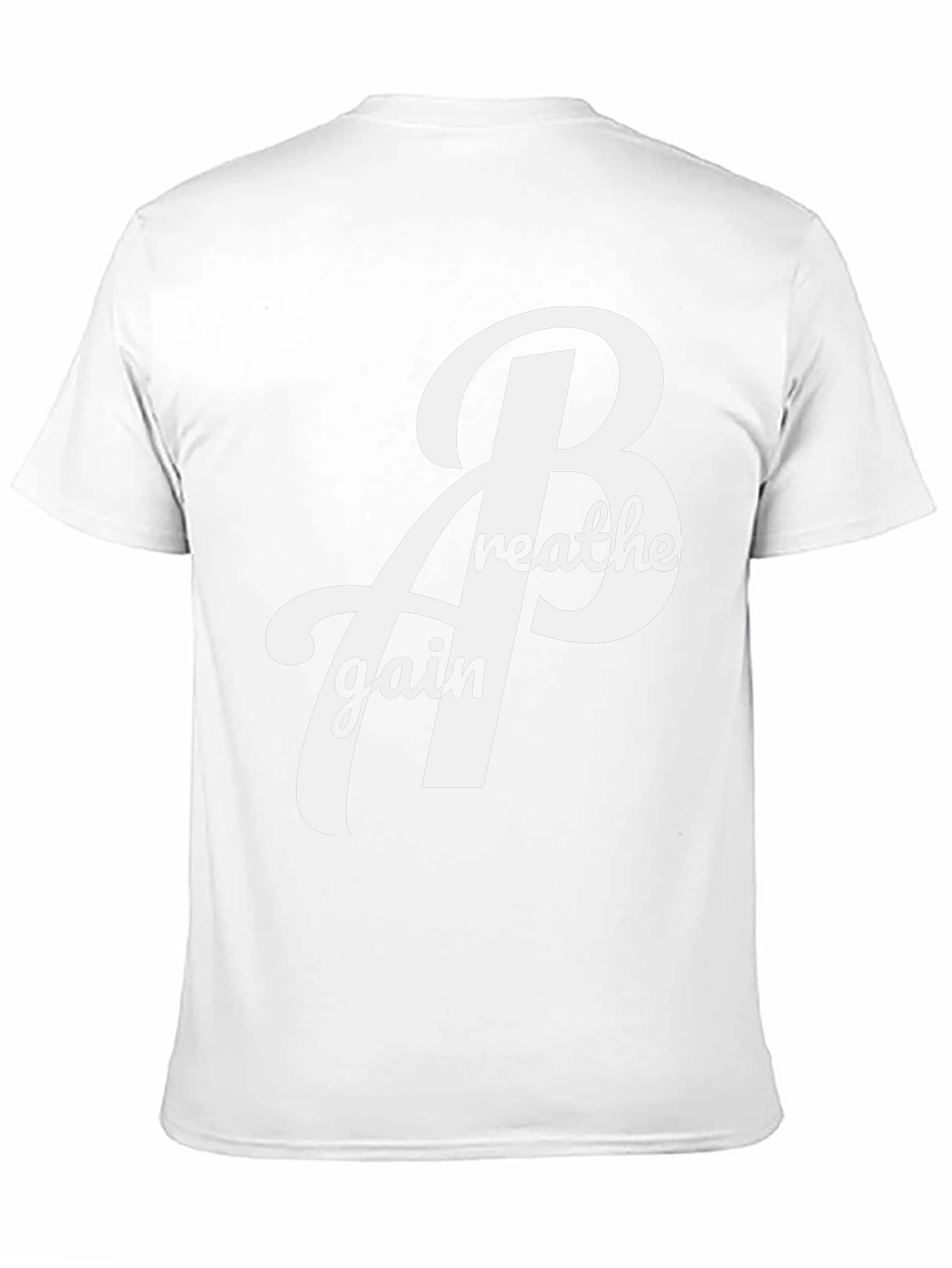 Breathe Again Black Graphic Tee Shirt