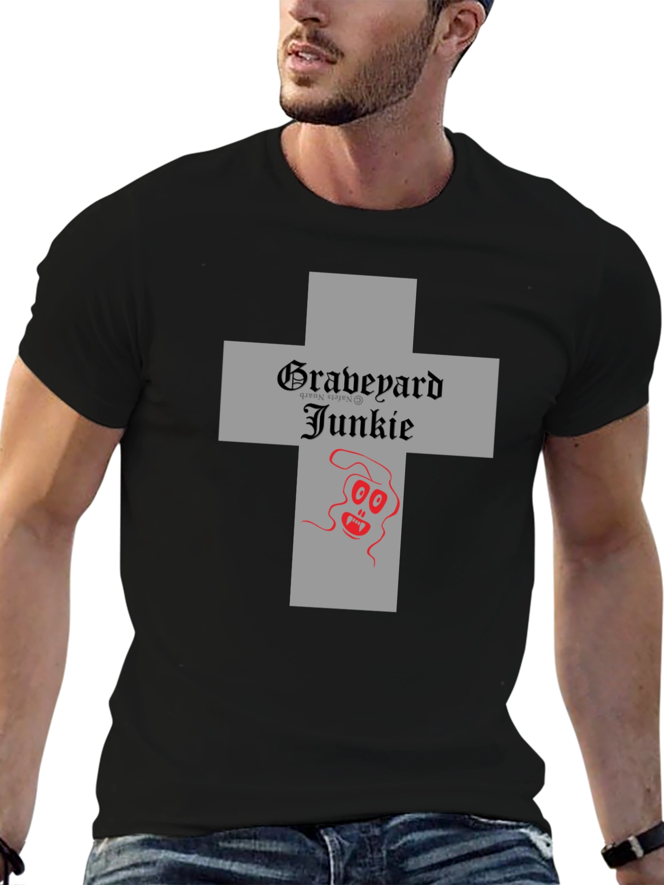 Graveyard Junkie T-Shirt - Gothic Style Tee