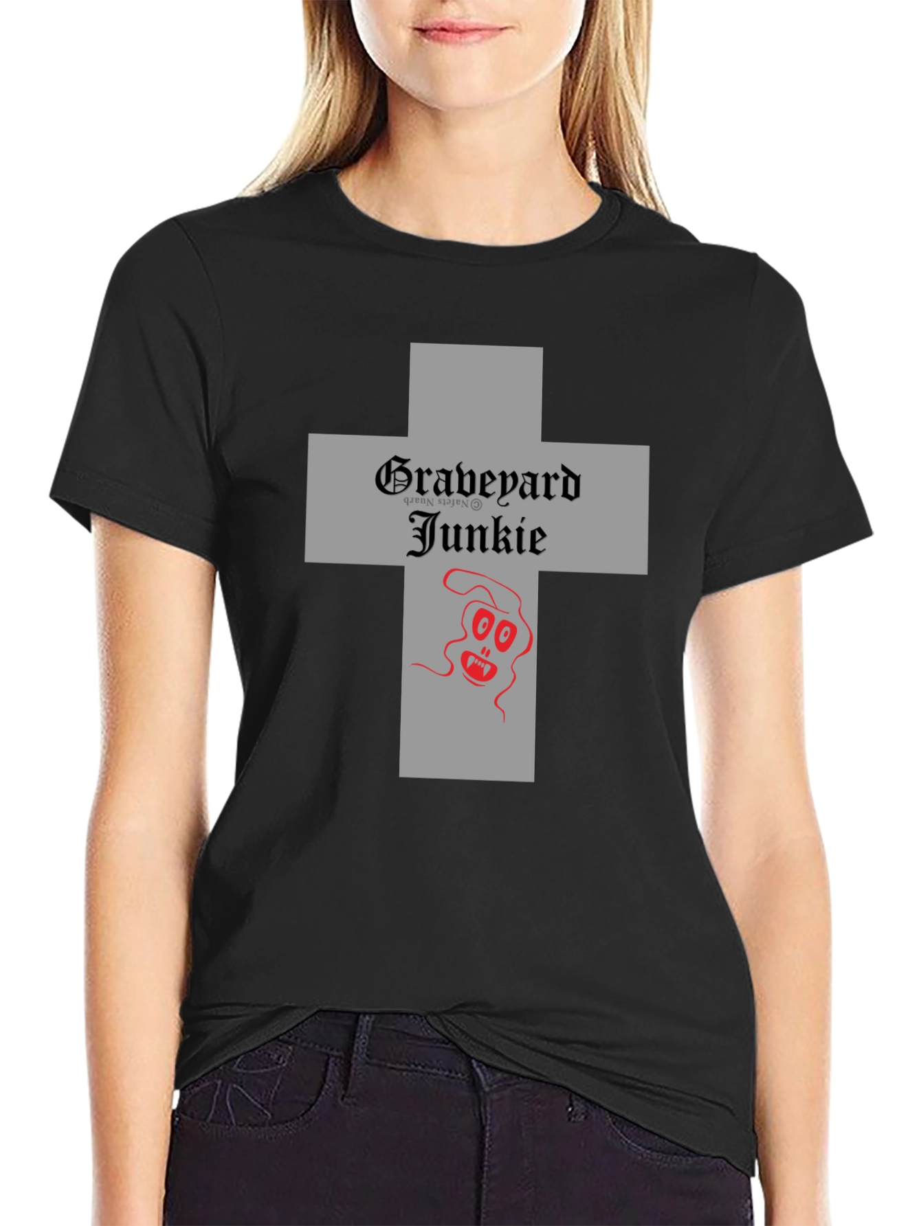Graveyard Junkie T-Shirt - Gothic Style Tee