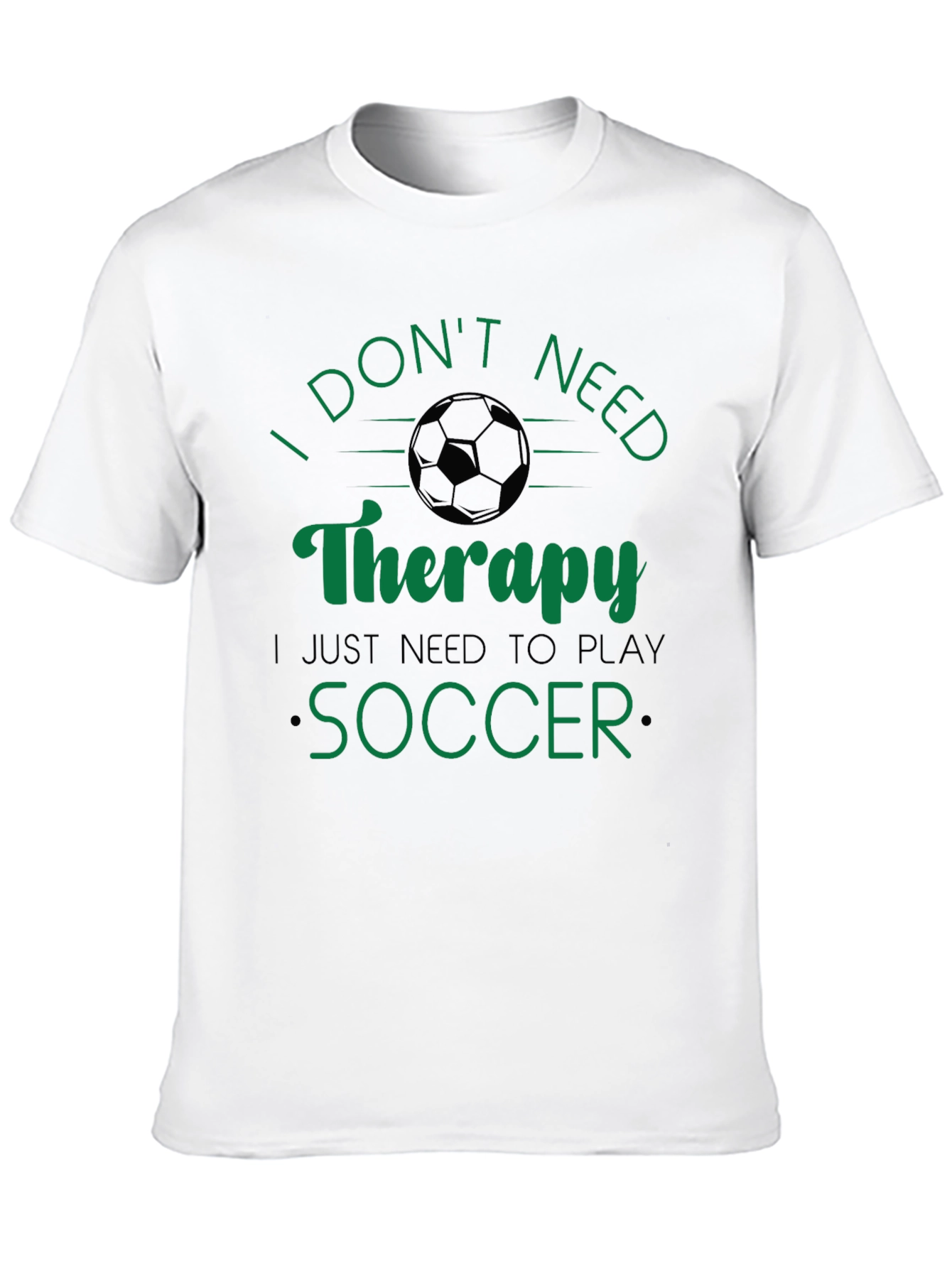 Funny Soccer Therapy T-Shirt