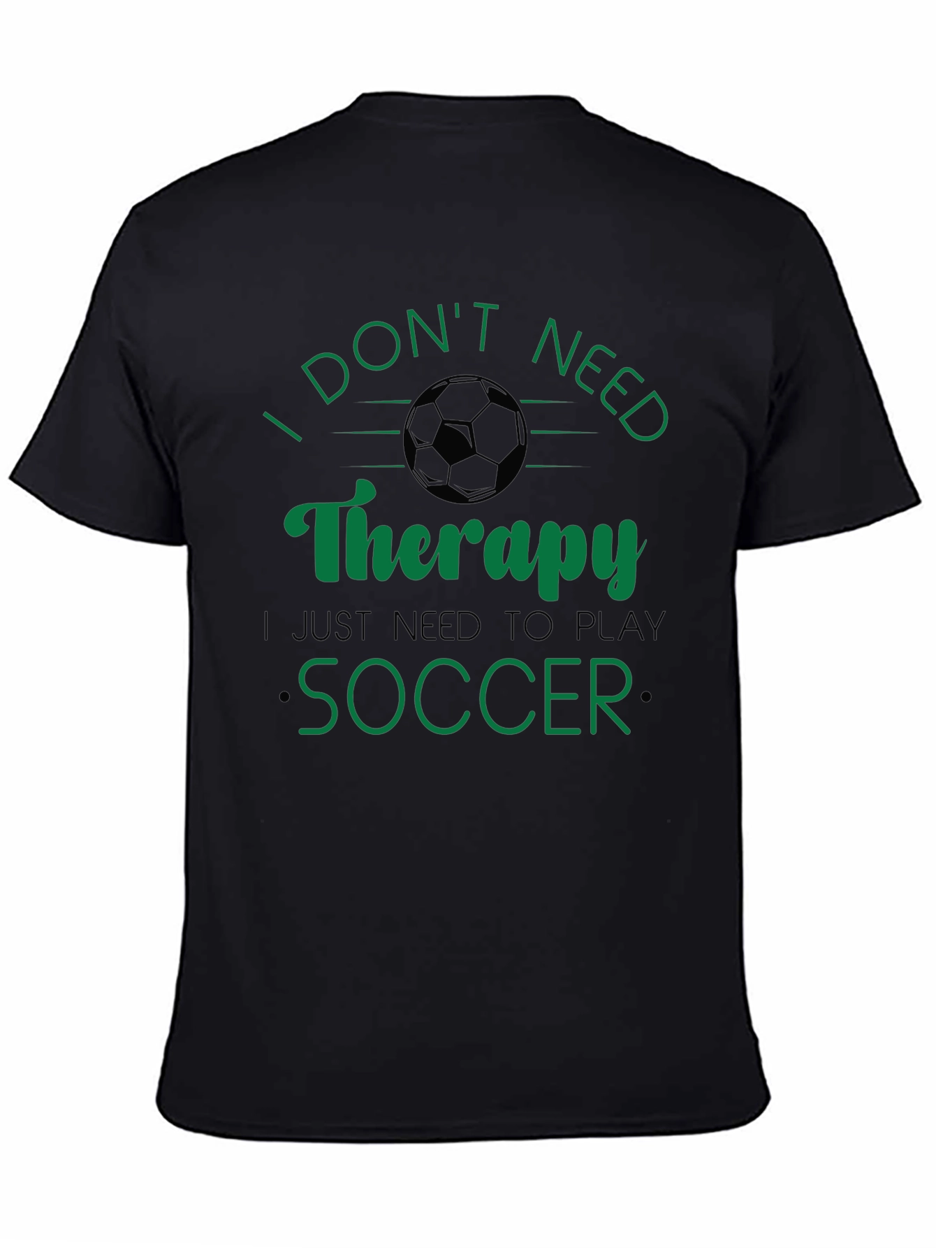 Funny Soccer Therapy T-Shirt