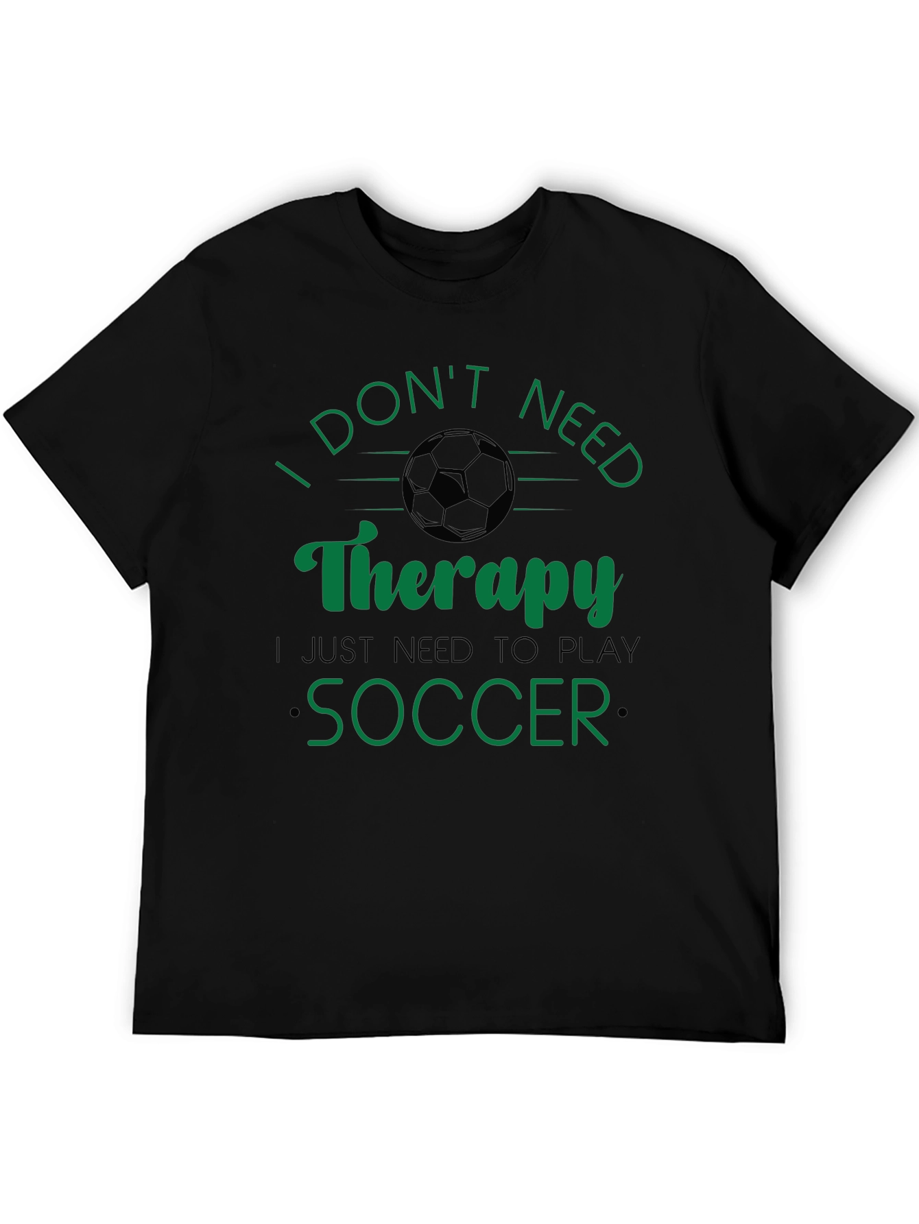 Funny Soccer Therapy T-Shirt