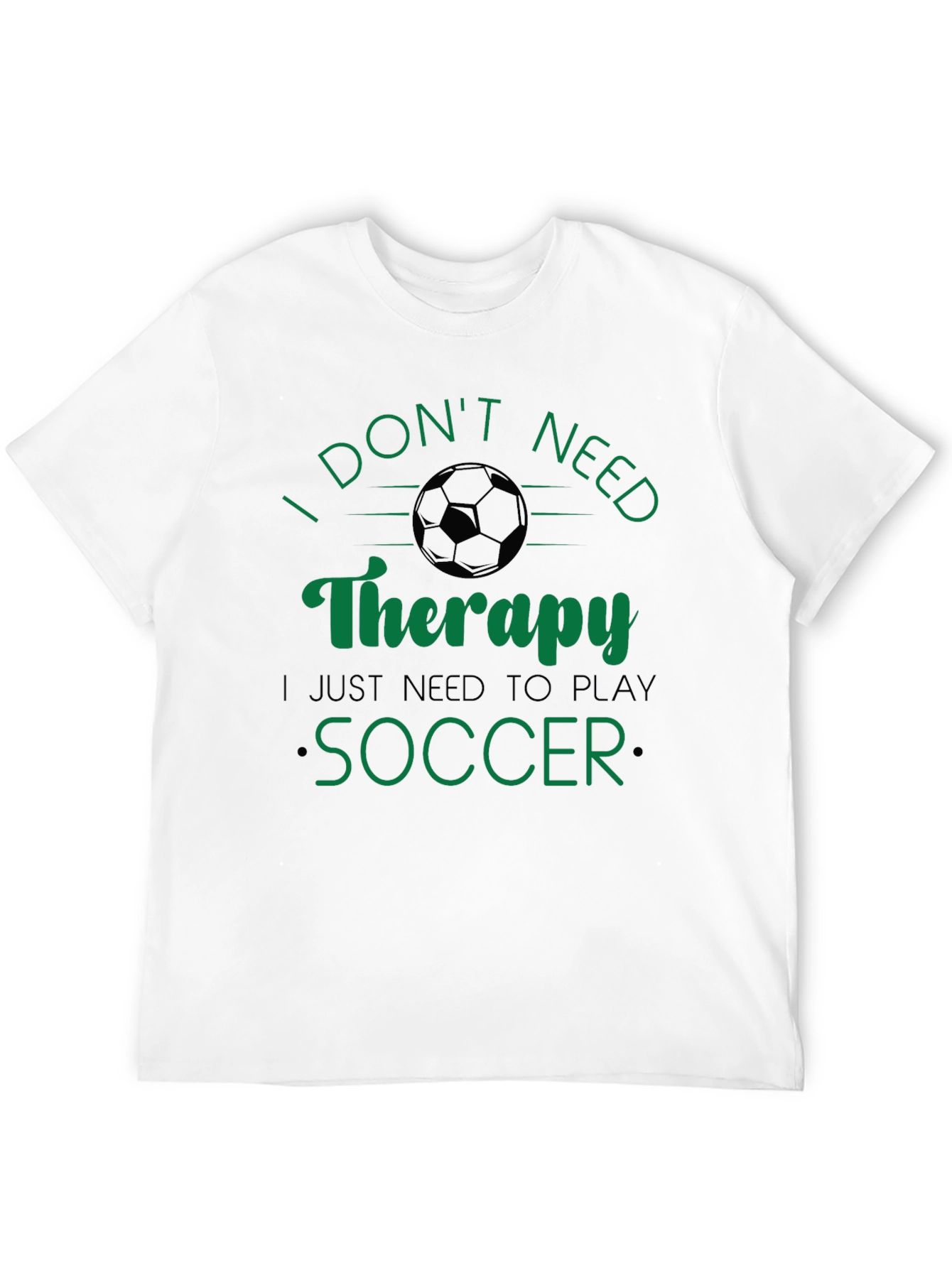 Funny Soccer Therapy T-Shirt