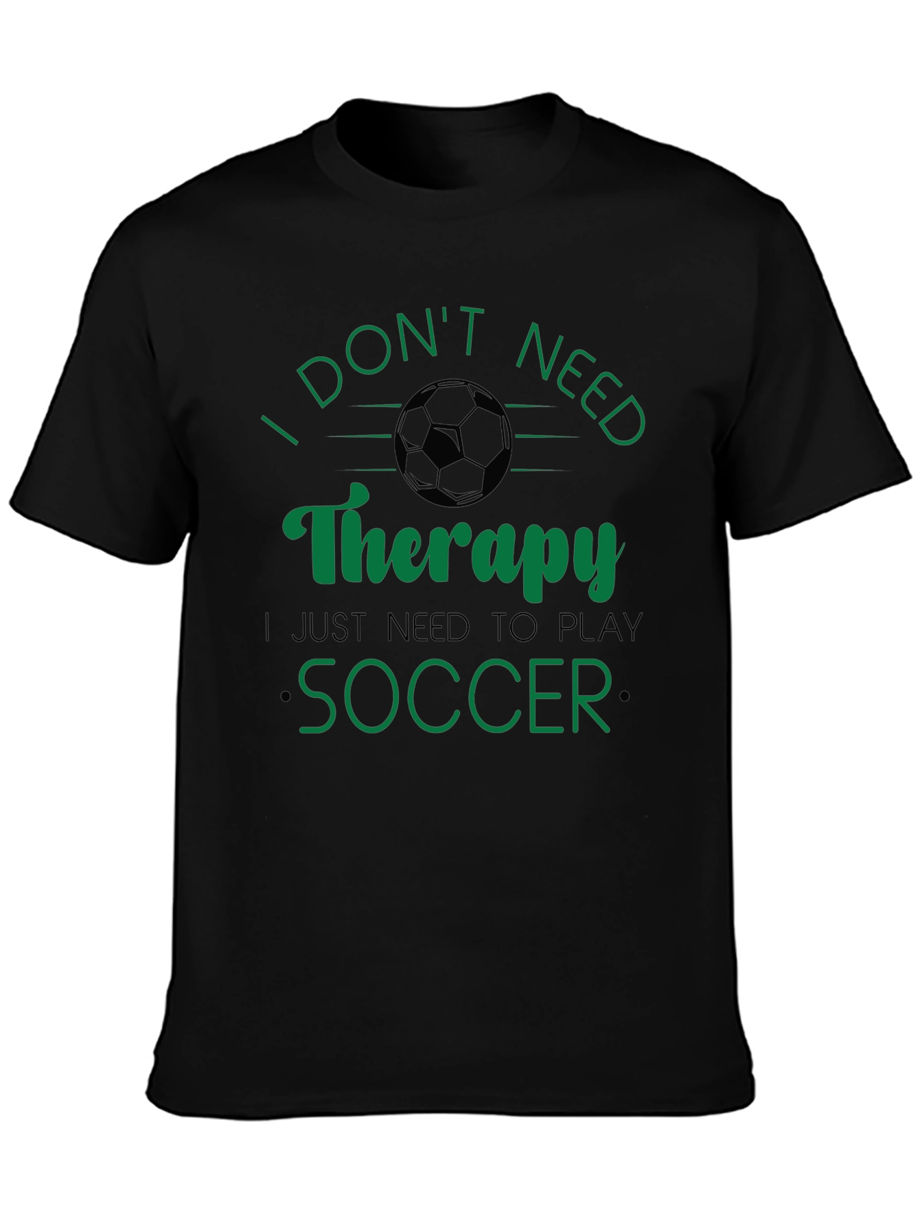 Funny Soccer Therapy T-Shirt