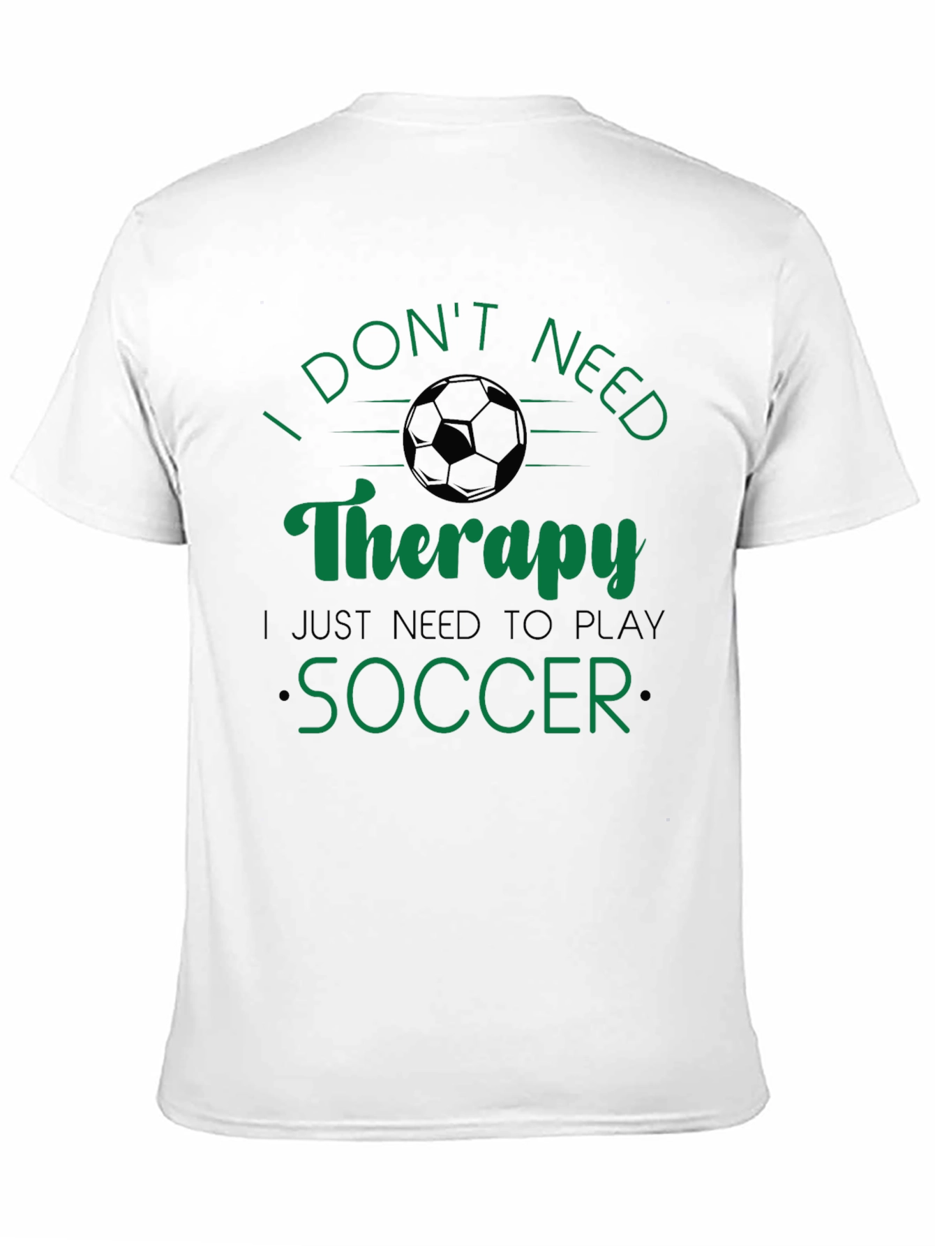 Funny Soccer Therapy T-Shirt