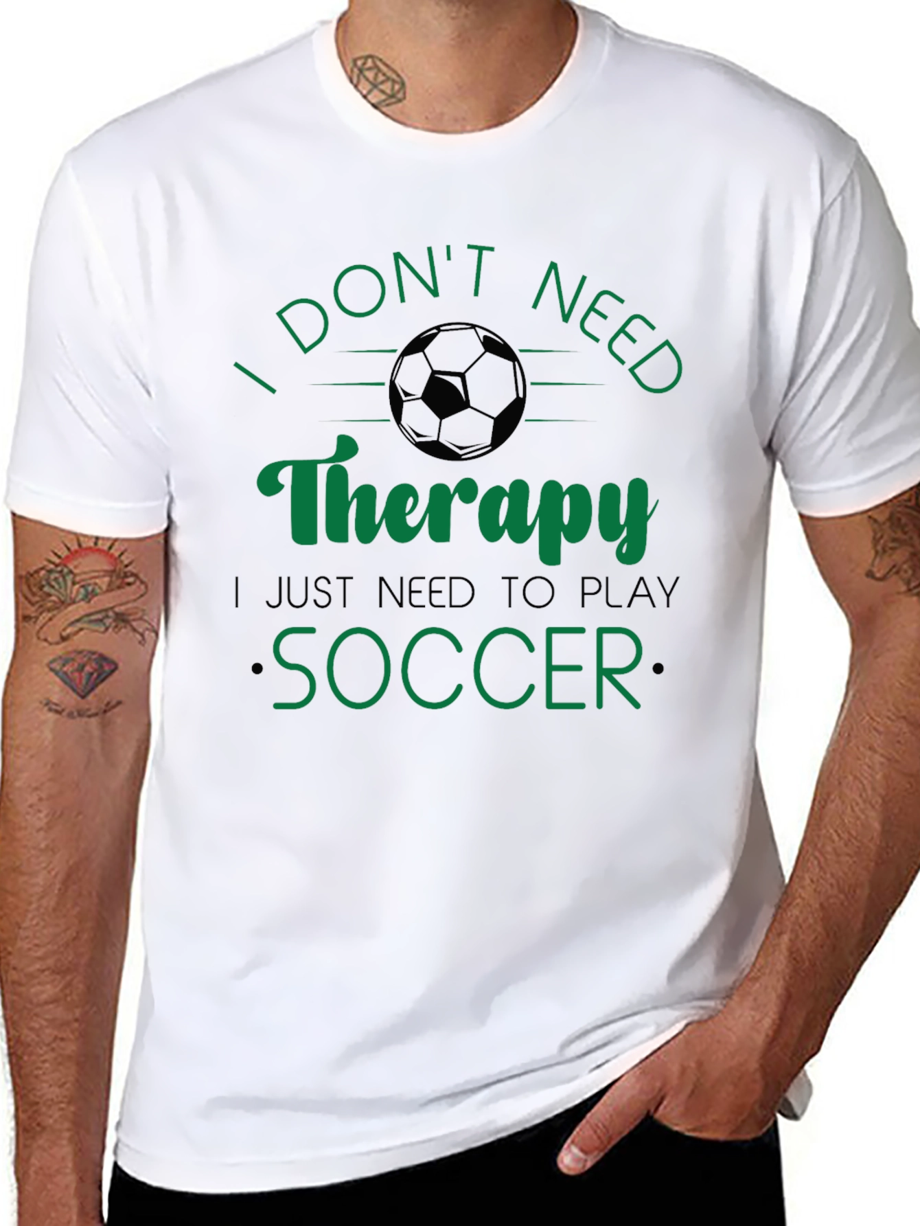 Funny Soccer Therapy T-Shirt