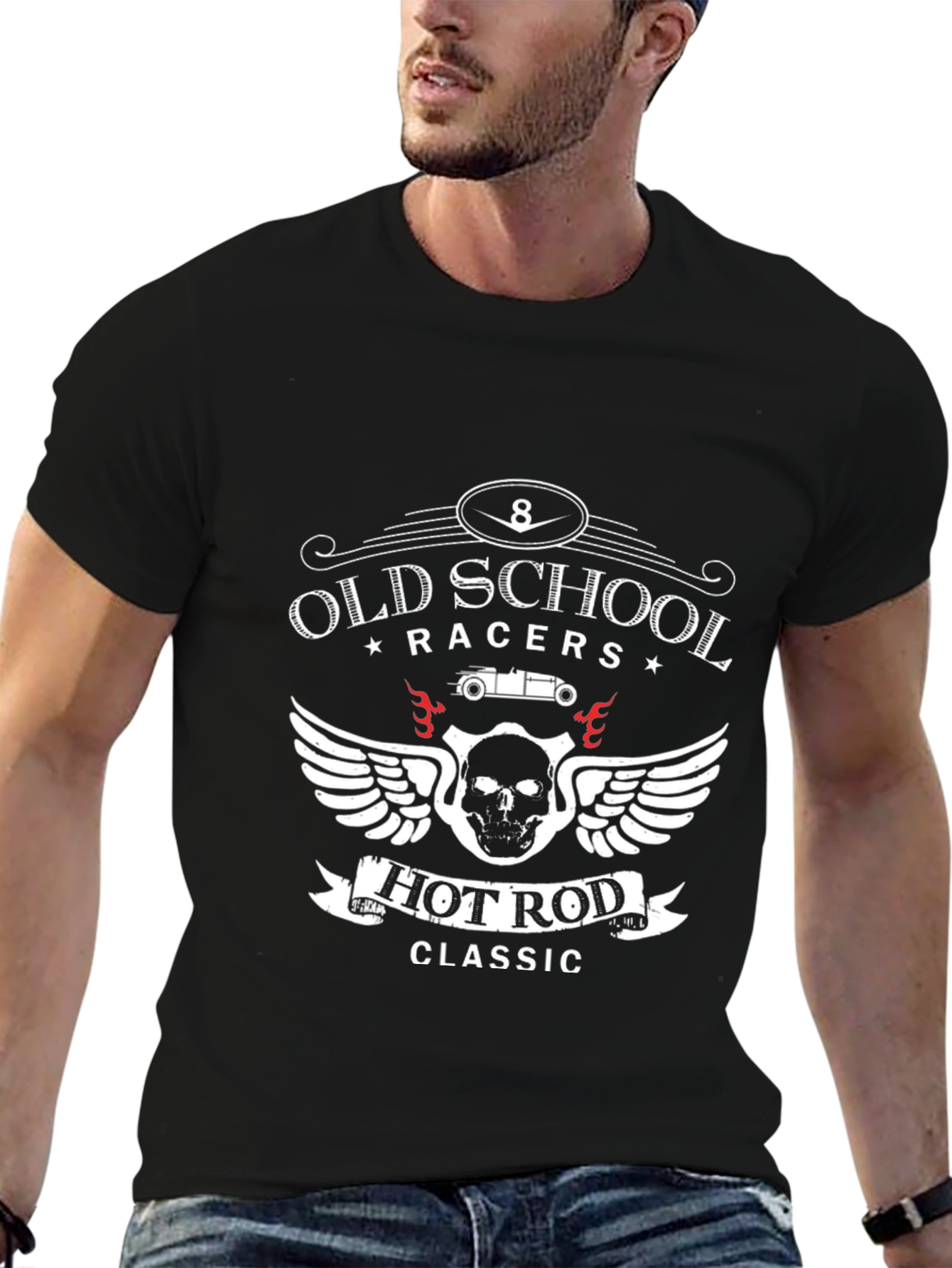 Old School Hot Rod Racers Classic T-Shirt