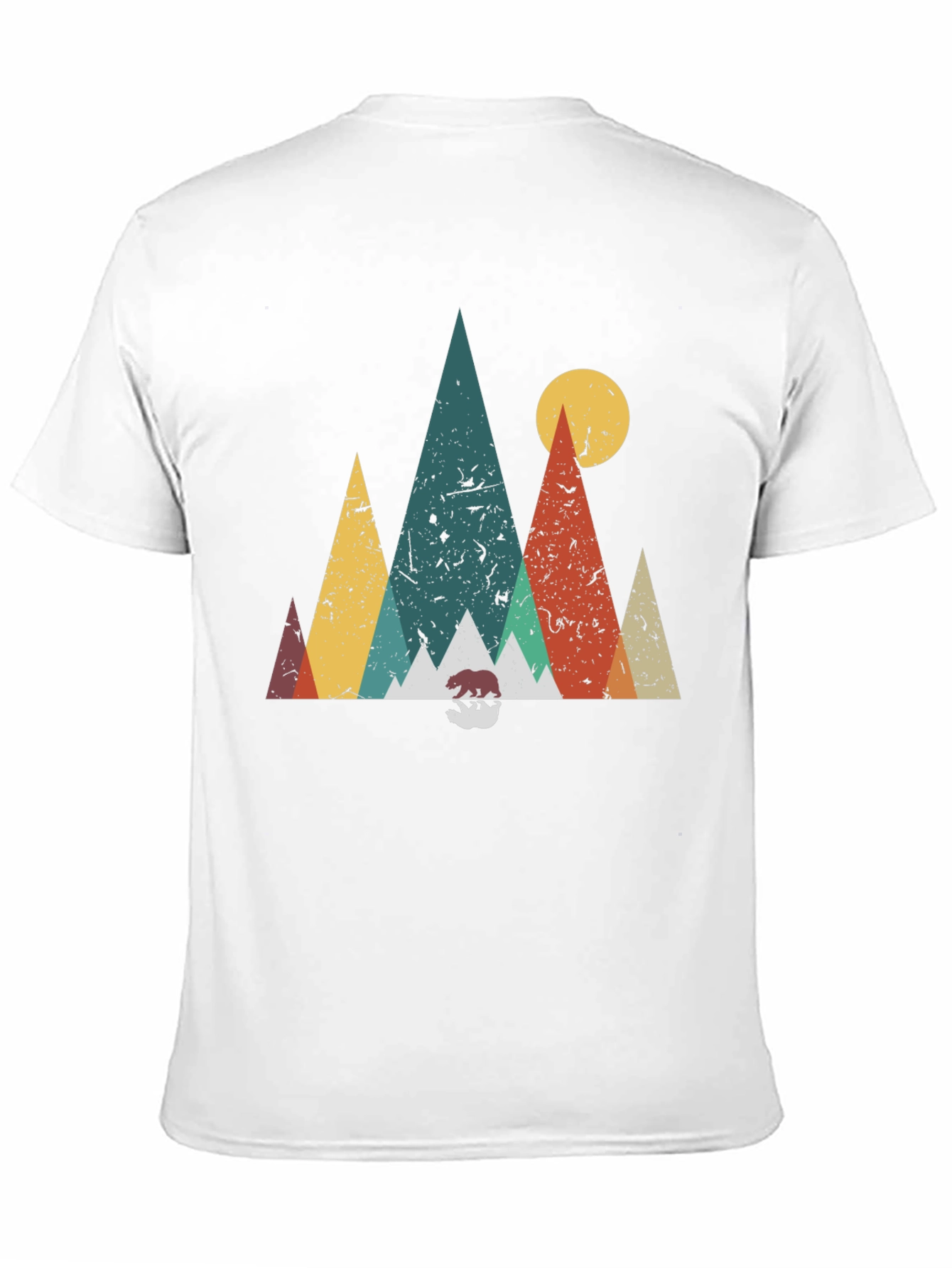 Retro Mountain Bear Graphic Tee
