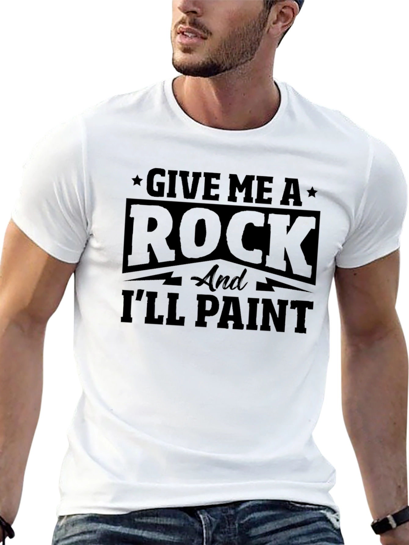Give Me A Rock And Ill Paint Black T-Shirt