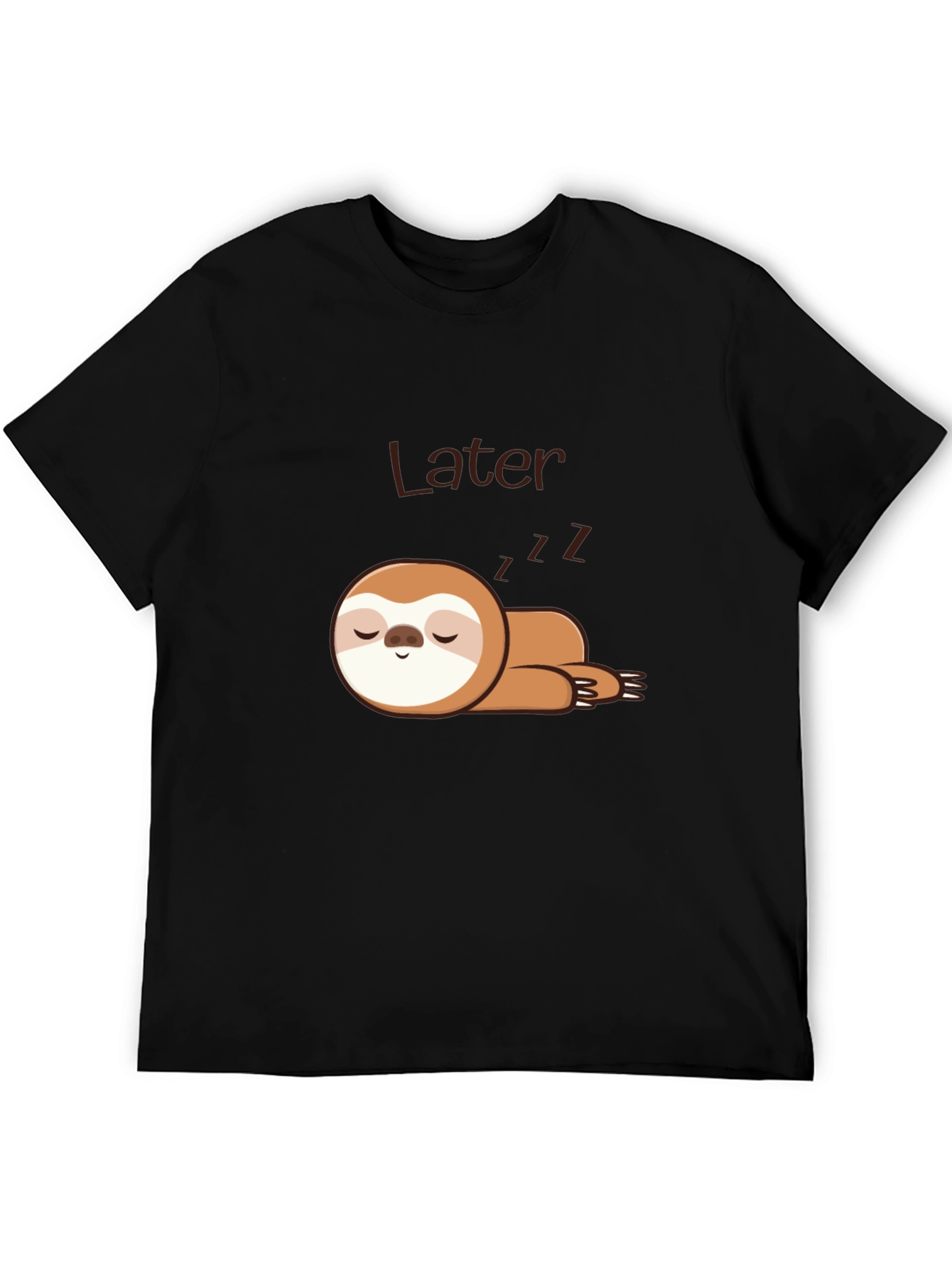 Lazy Sloth Sleep T-Shirt - Later