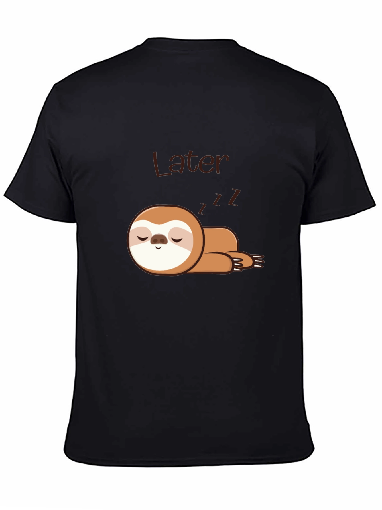 Lazy Sloth Sleep T-Shirt - Later