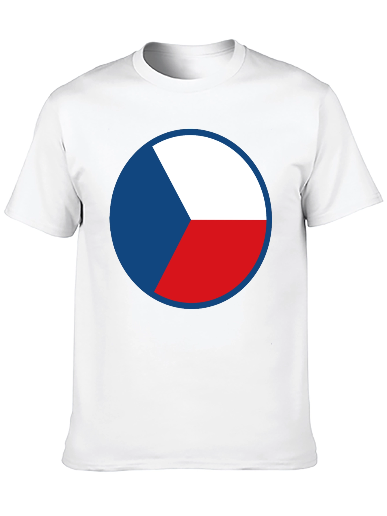 Czech Flag T-Shirt - Roundel Design