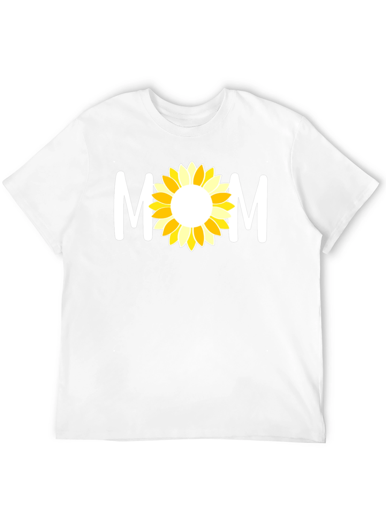 Mom Sunflower Graphic Tee - Cute Mothers Day Gift