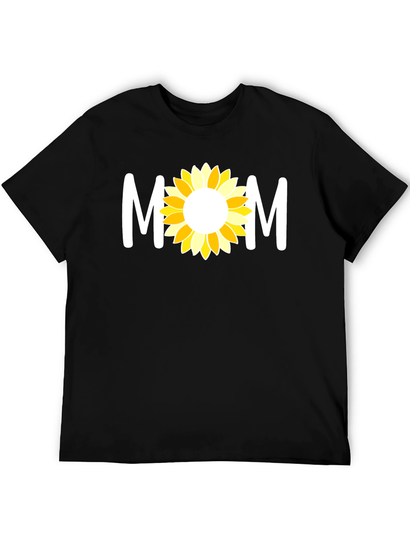 Mom Sunflower Graphic Tee - Cute Mothers Day Gift