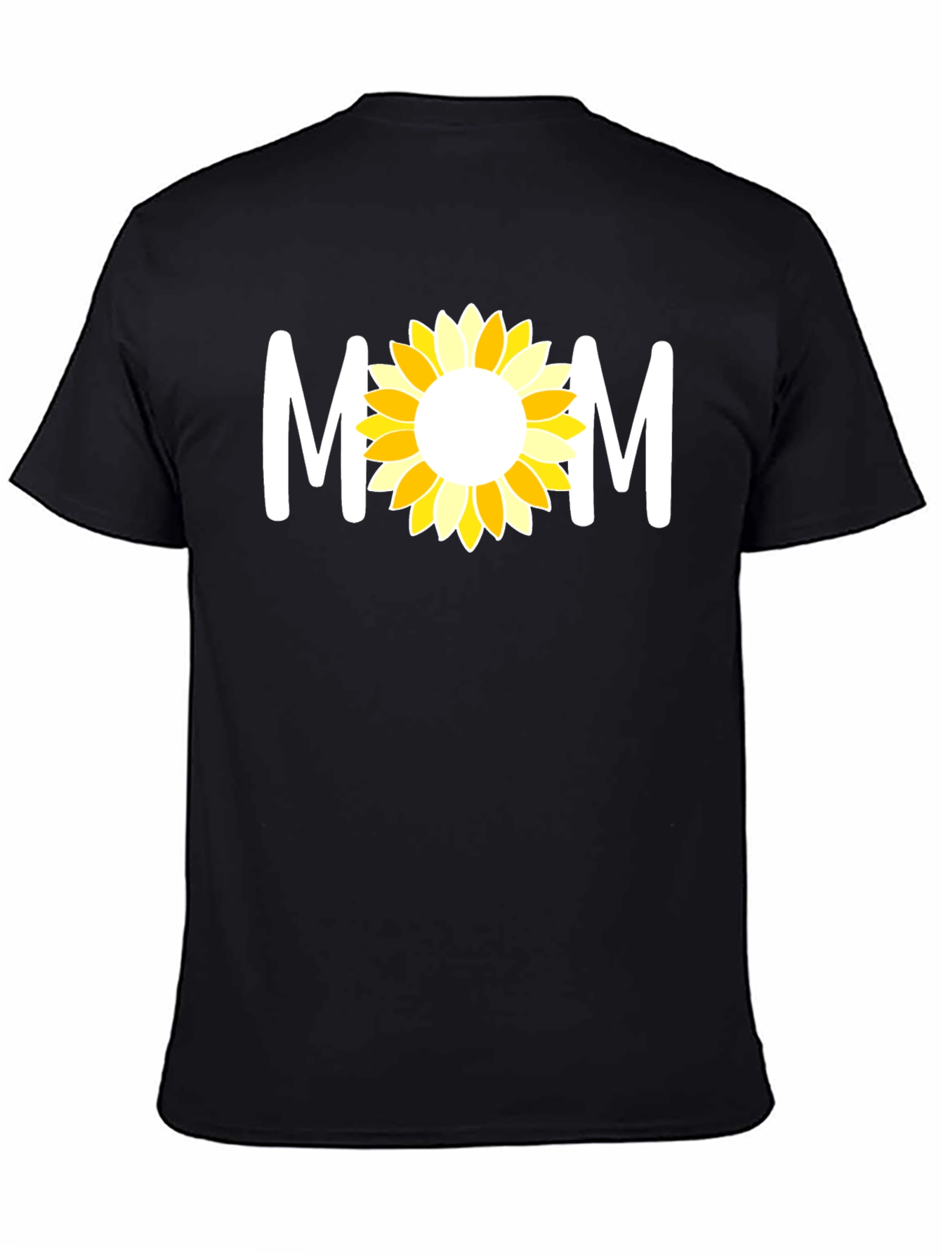 Mom Sunflower Graphic Tee - Cute Mothers Day Gift