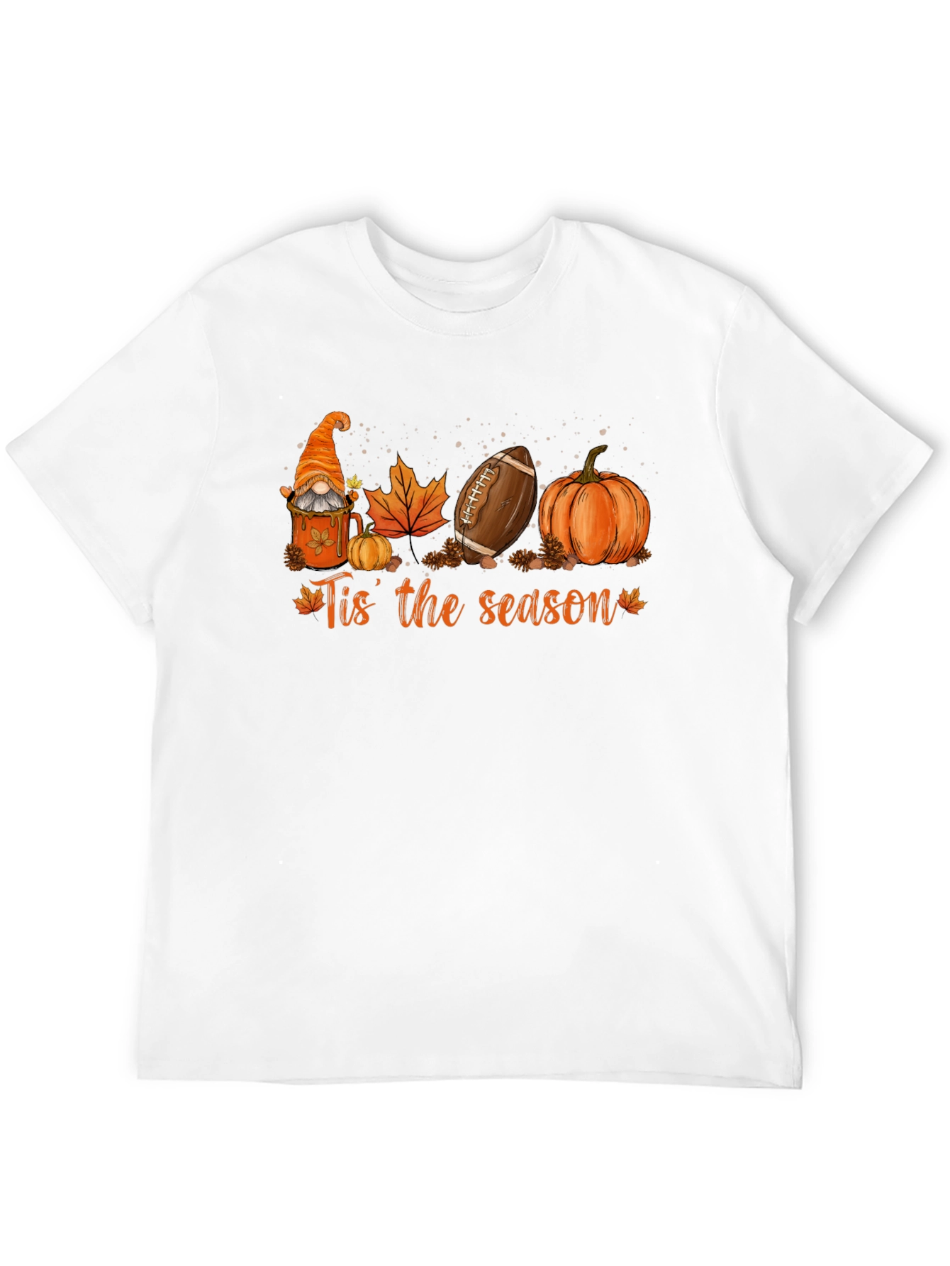 Tis the Season Black Graphic T-Shirt