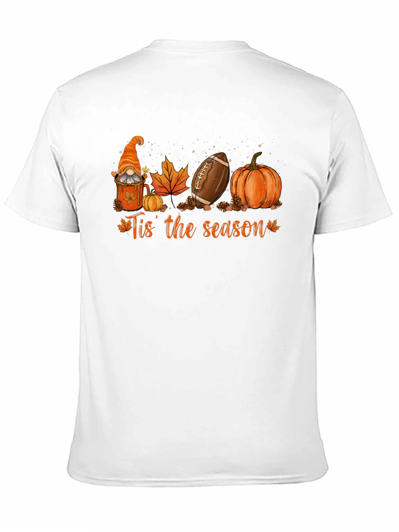 Tis the Season Black Graphic T-Shirt