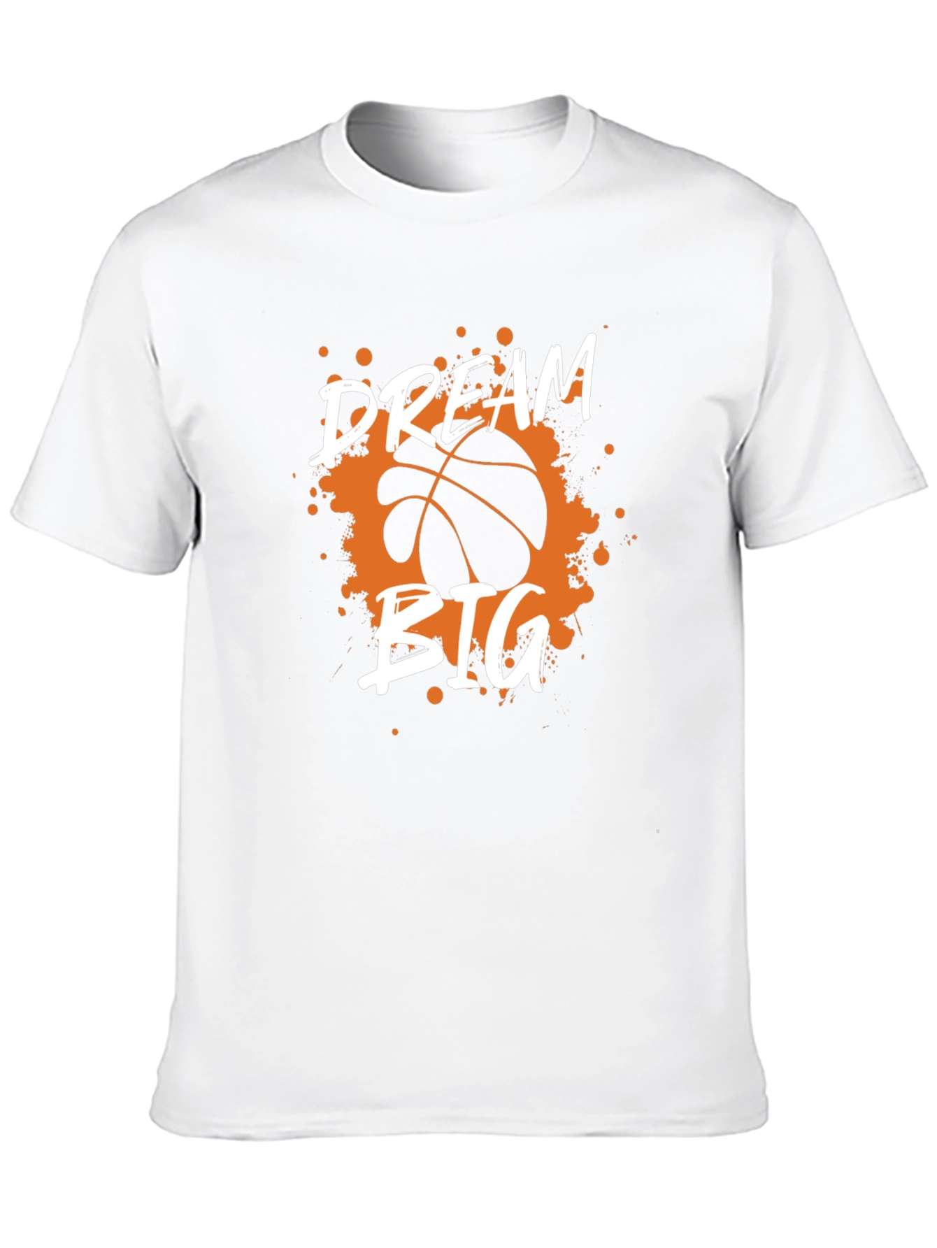 Dream Big Basketball Graphic Tee
