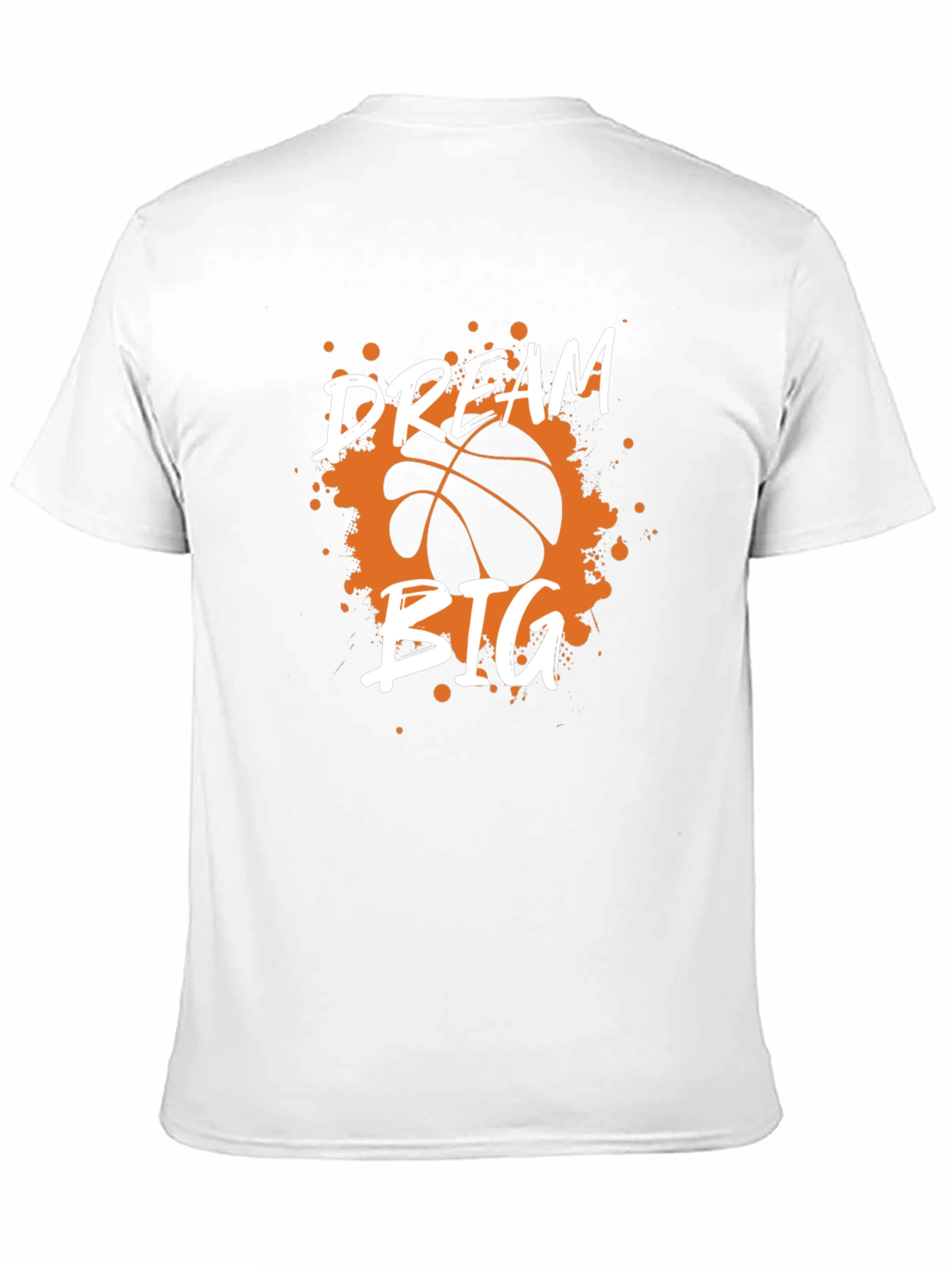 Dream Big Basketball Graphic Tee