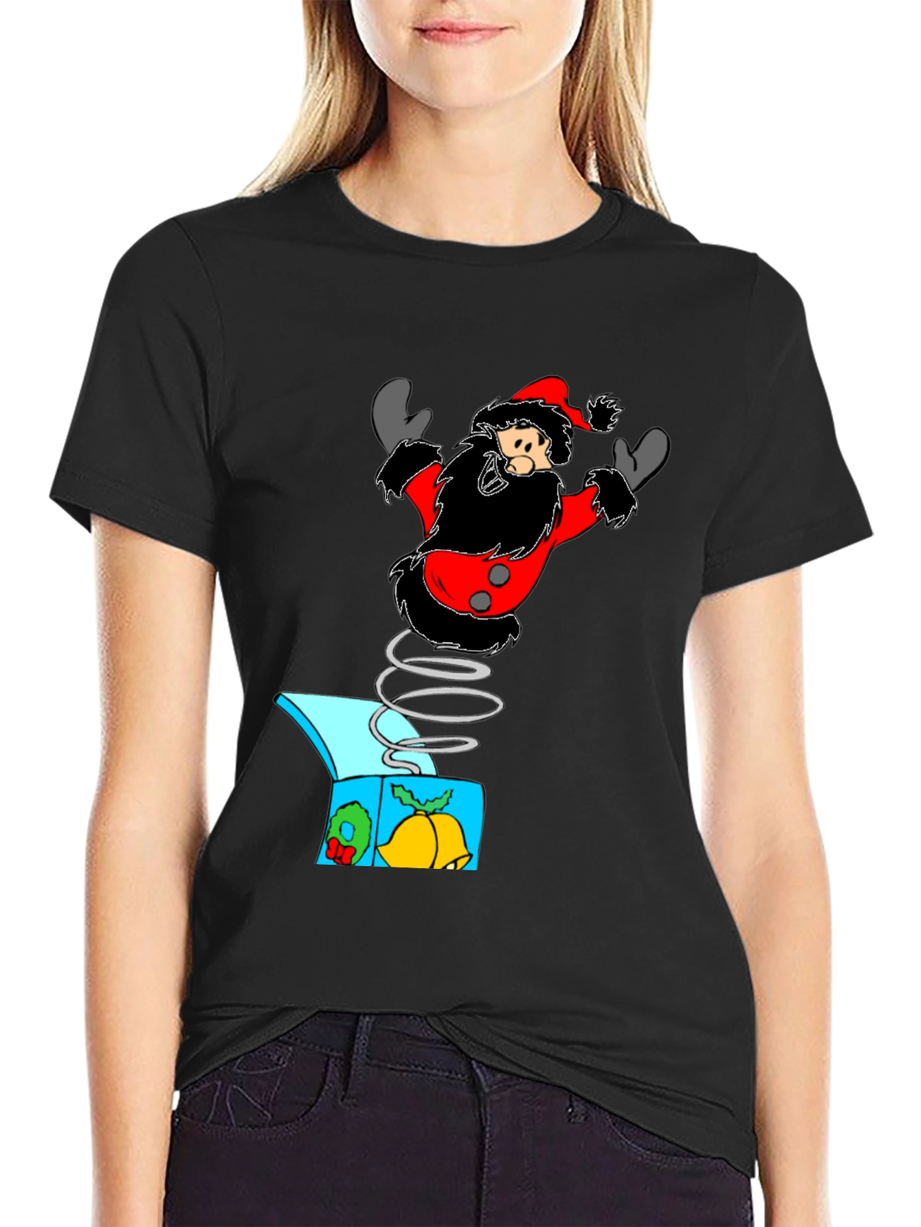 Jack-in-the-Box Christmas T-Shirt
