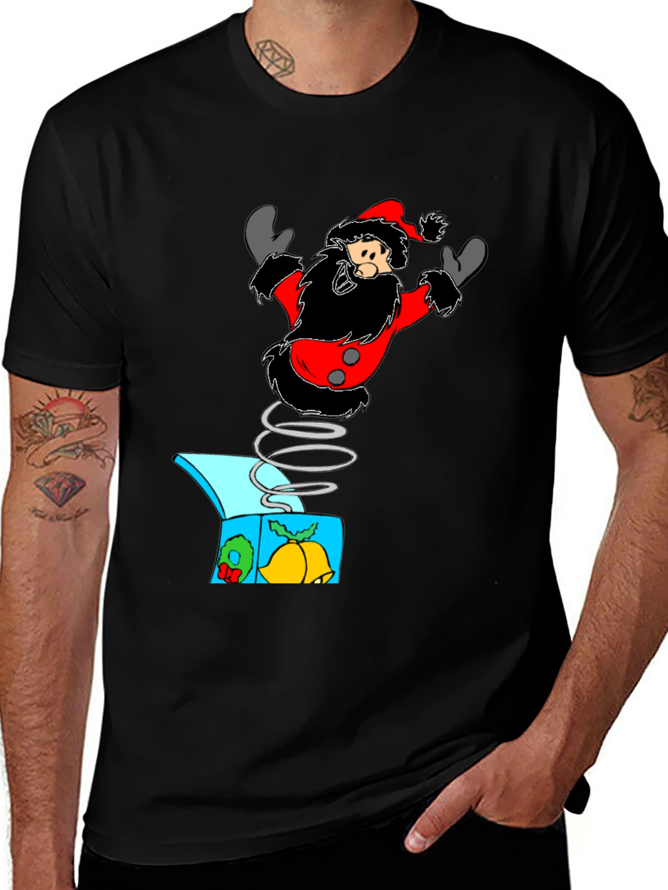 Jack-in-the-Box Christmas T-Shirt