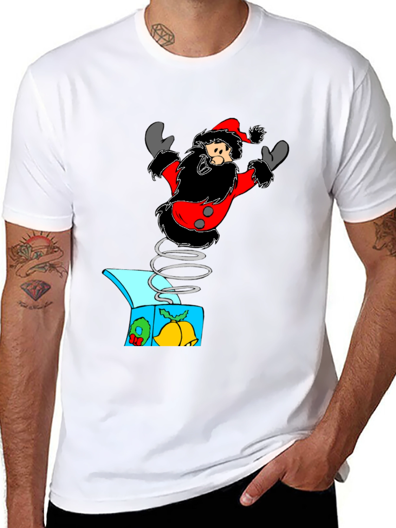 Jack-in-the-Box Christmas T-Shirt