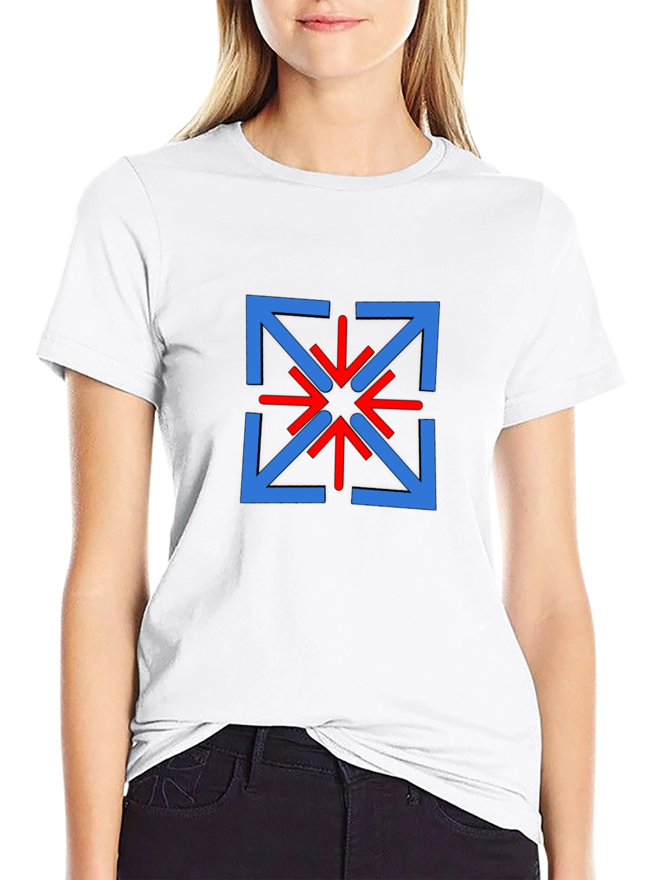 Arrow Graphic T-Shirt - Modern Design