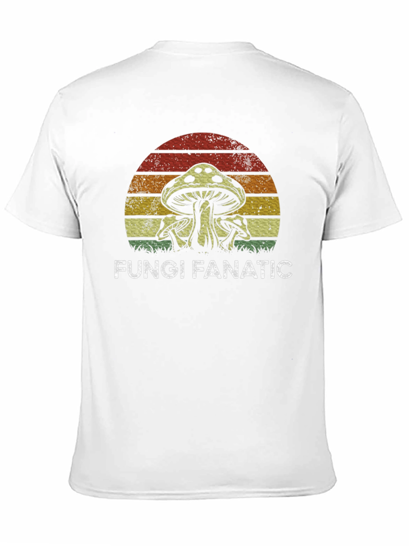 Fungi Fanatic Retro Graphic Tee - Mushroom Lover Shirt