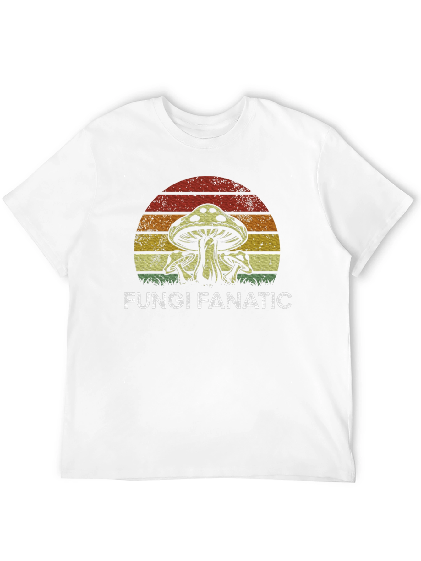 Fungi Fanatic Retro Graphic Tee - Mushroom Lover Shirt