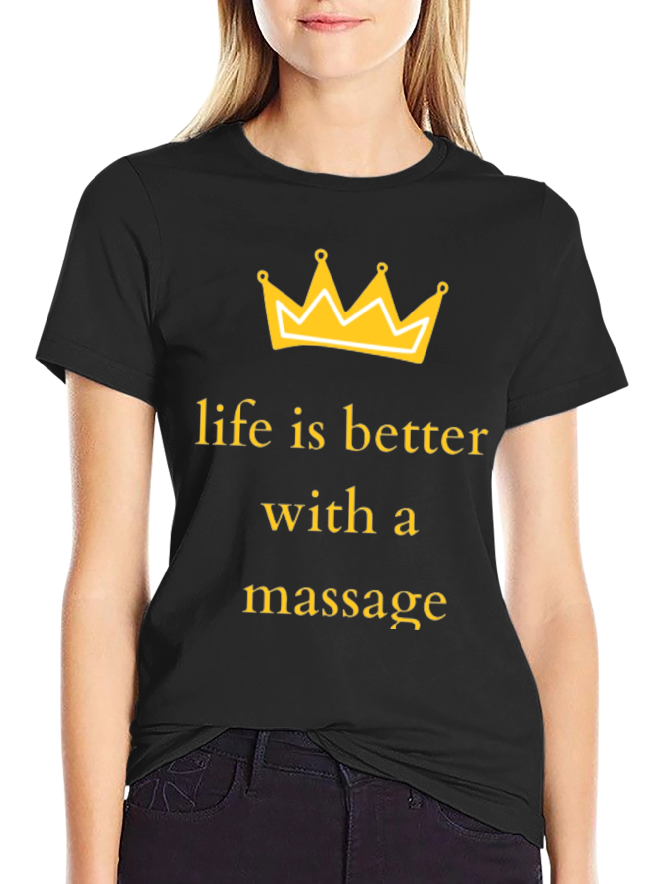Life Is Better With A Massage T-Shirt