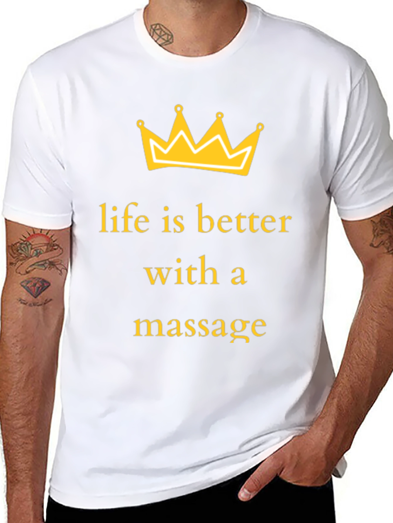 Life Is Better With A Massage T-Shirt