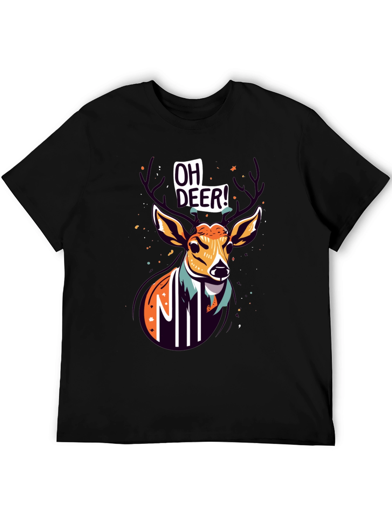 Oh Deer! Graphic Print Tee - Unisex