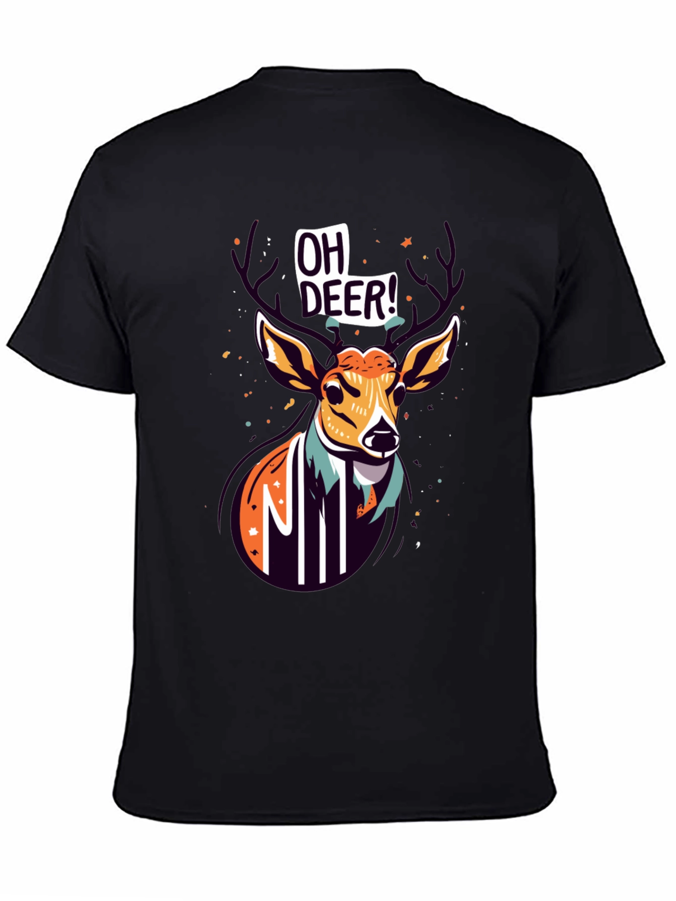 Oh Deer! Graphic Print Tee - Unisex