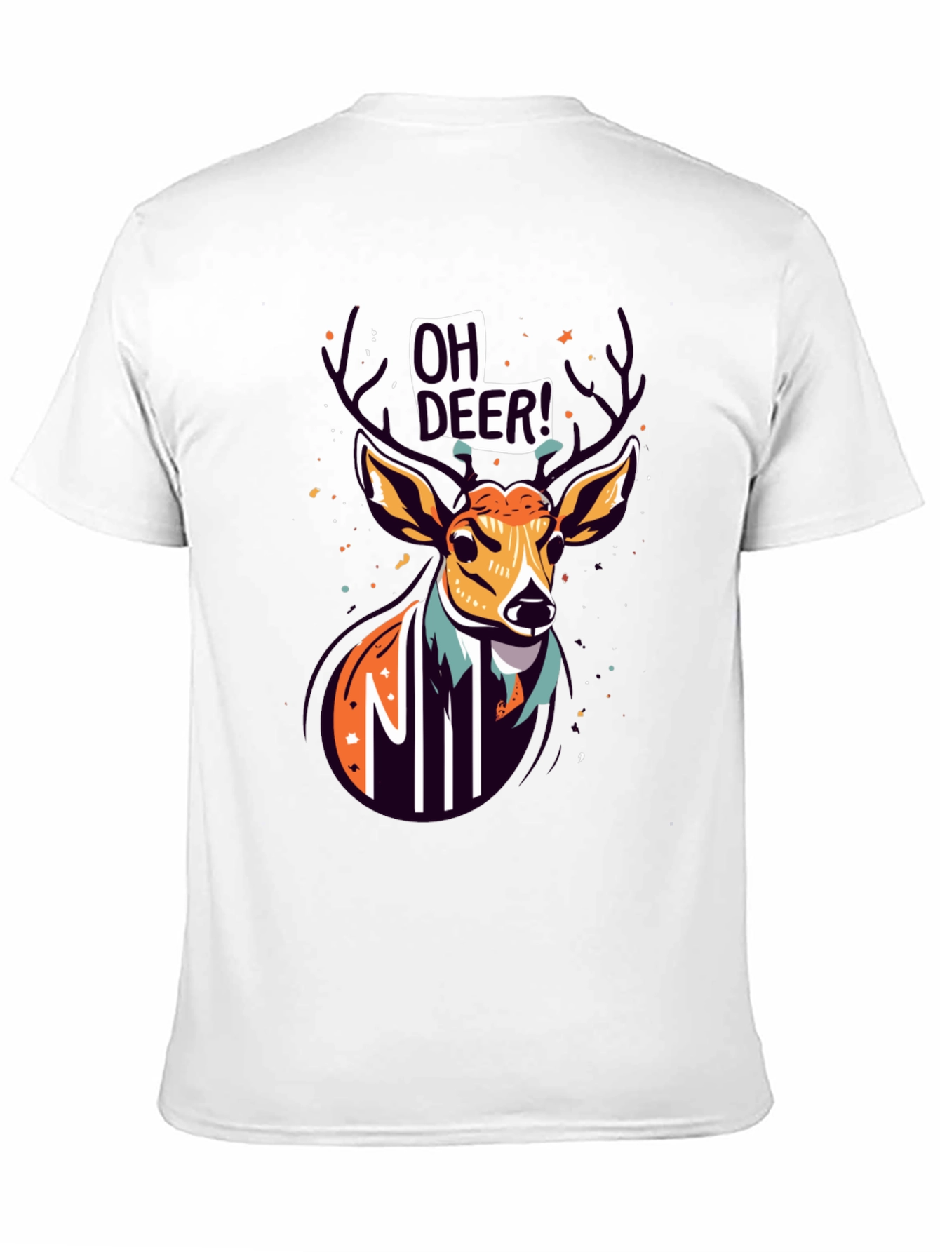Oh Deer! Graphic Print Tee - Unisex