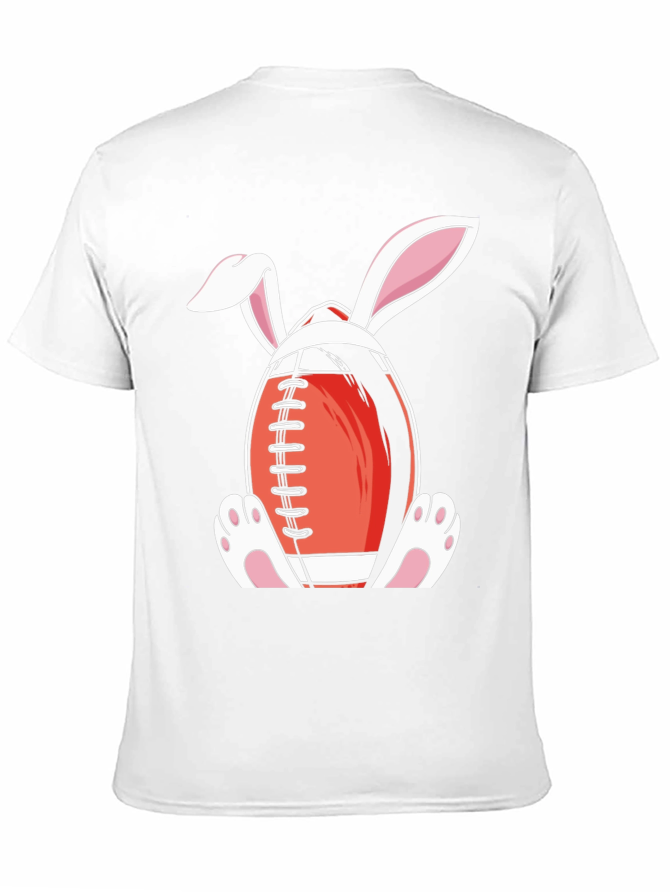Easter Bunny Football T-Shirt