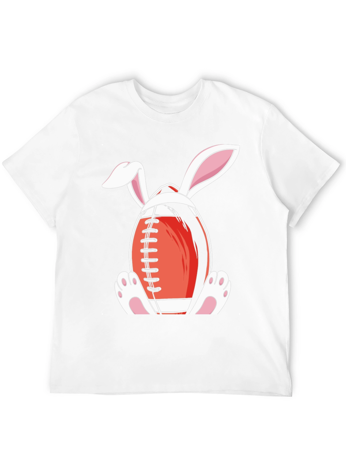 Easter Bunny Football T-Shirt