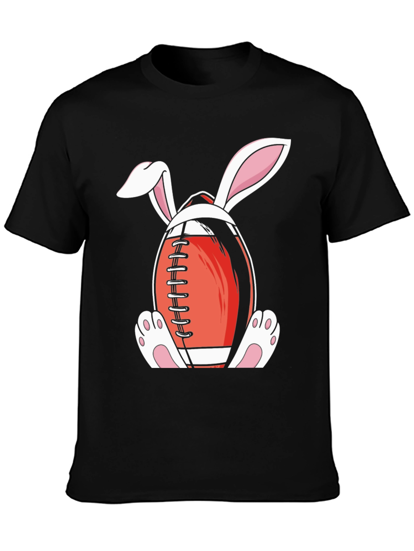 Easter Bunny Football T-Shirt