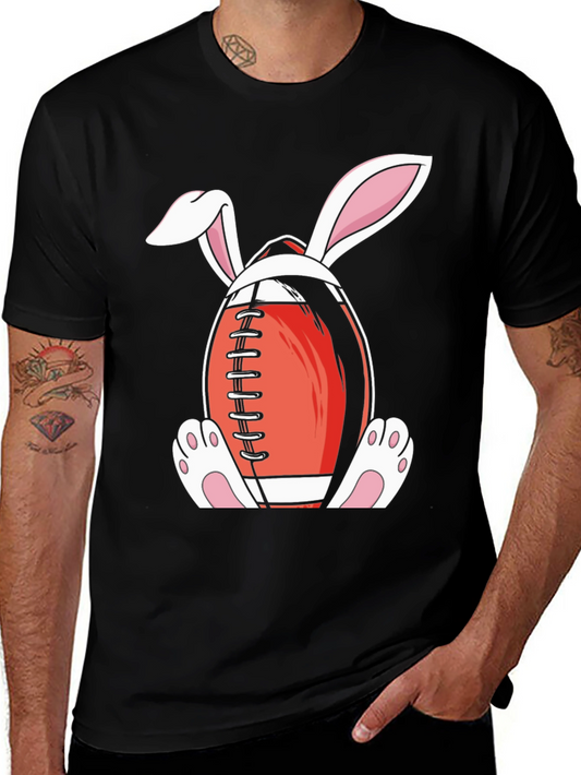Easter Bunny Football T-Shirt