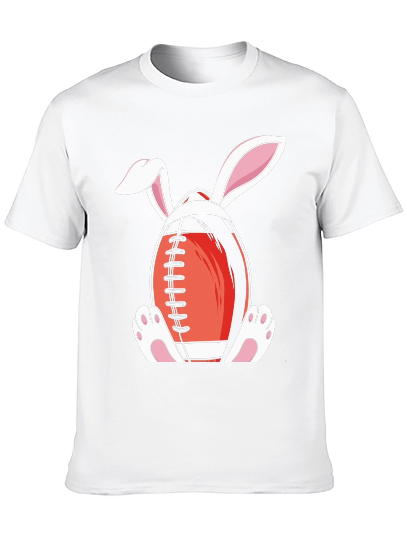 Easter Bunny Football T-Shirt