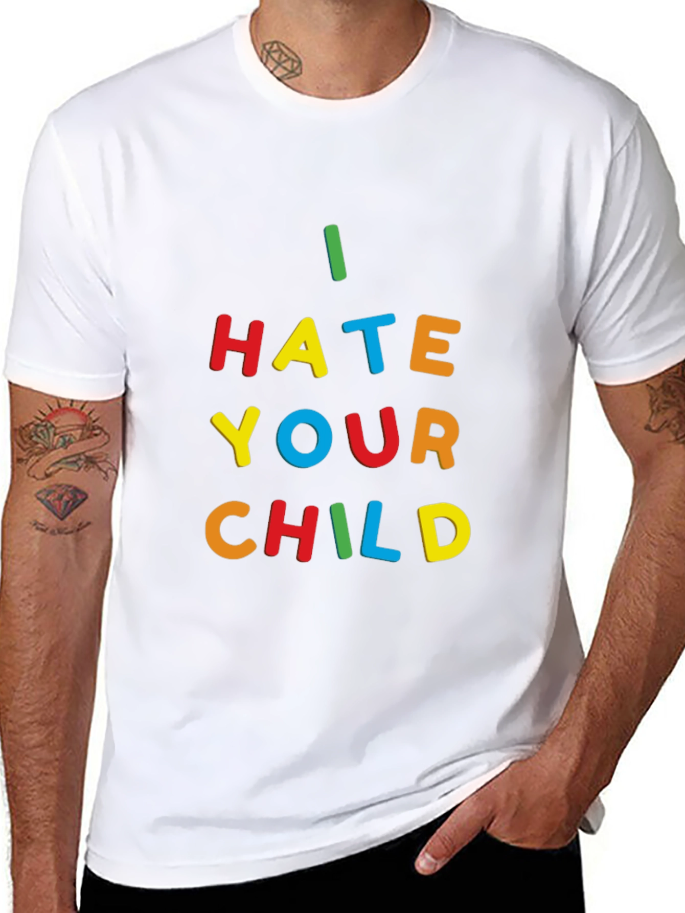 I Hate Your Child T-Shirt - Bold Statement Tee