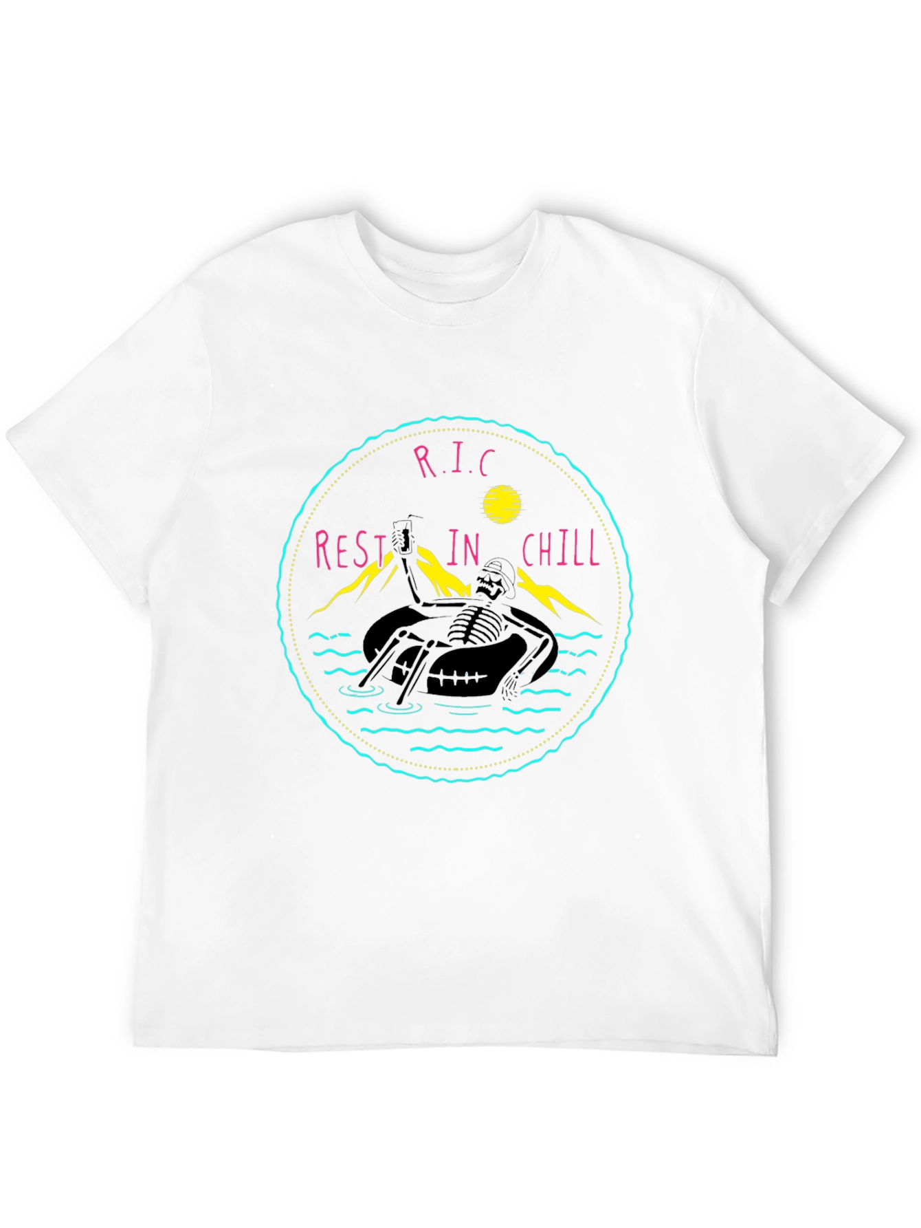 Rest In Chill Black Graphic Tee