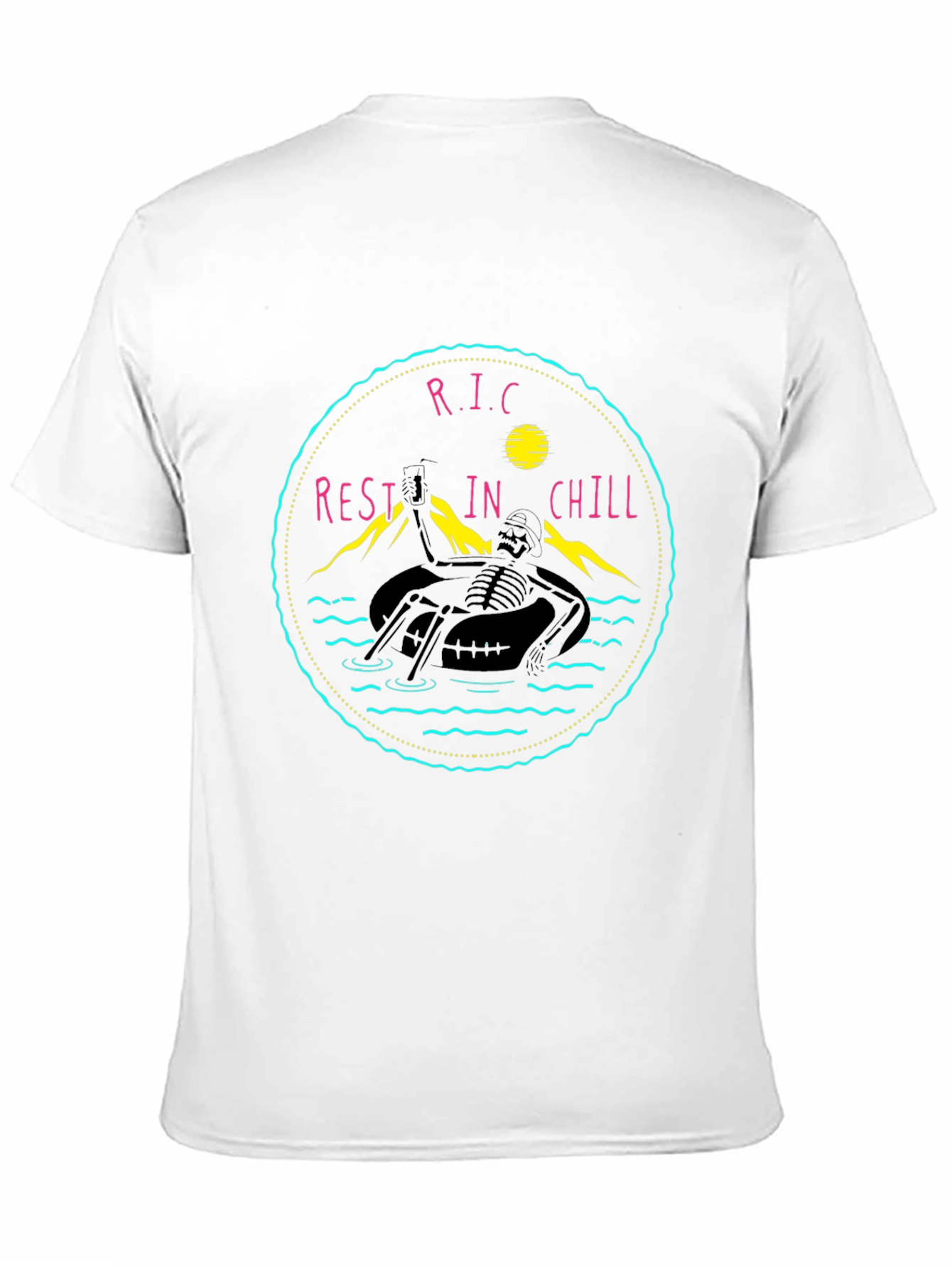 Rest In Chill Black Graphic Tee