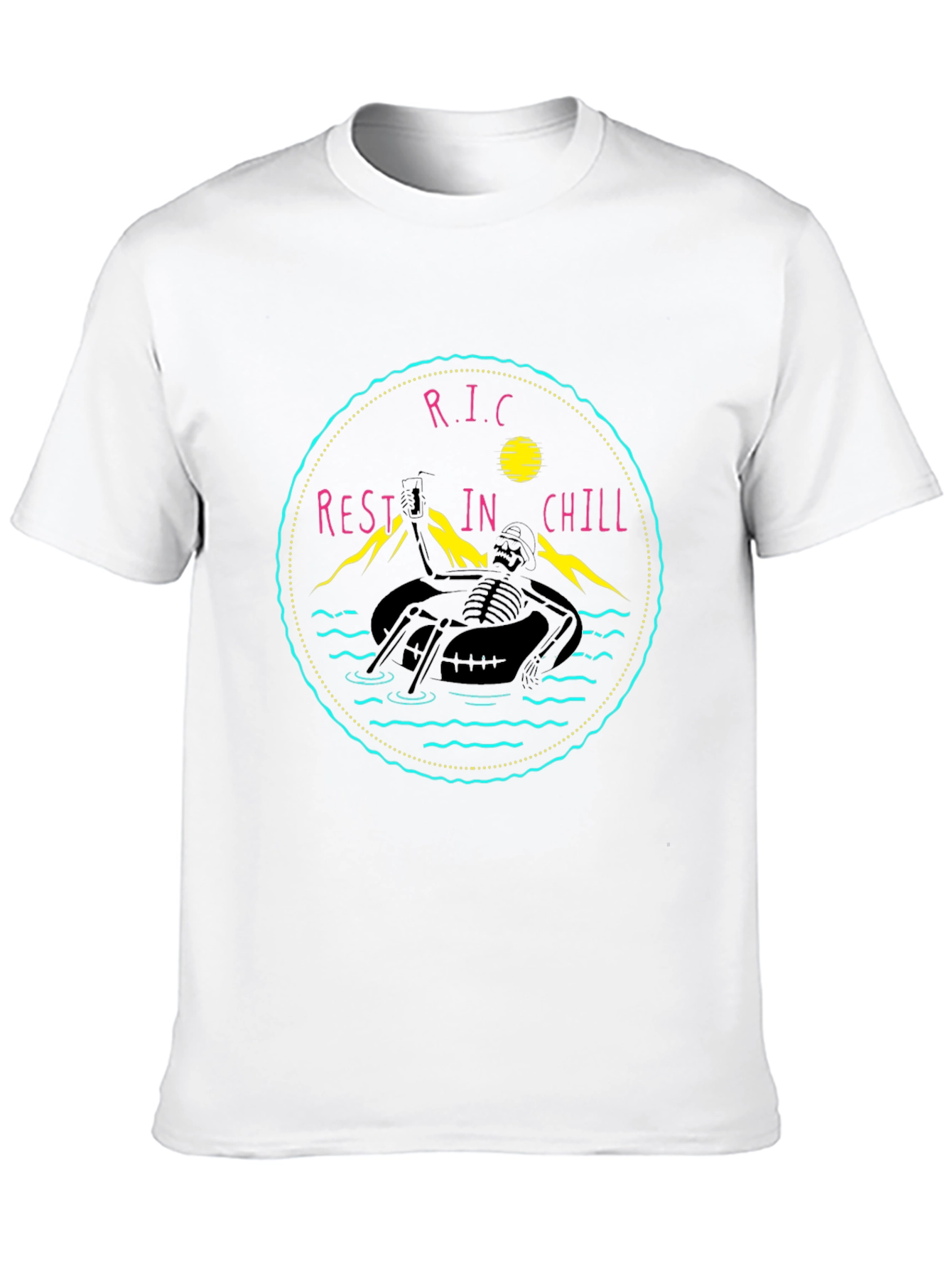 Rest In Chill Black Graphic Tee