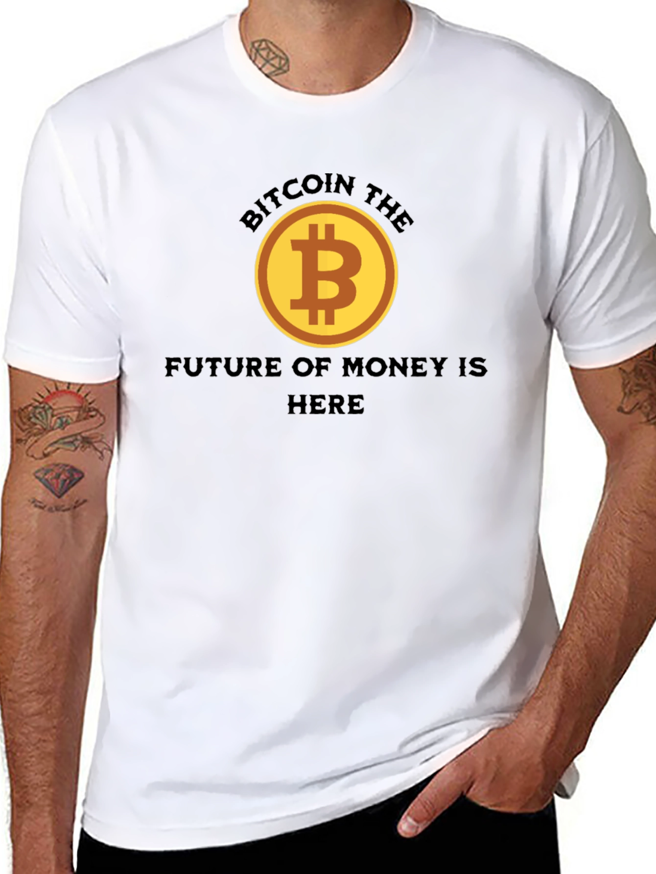 Bitcoin The Future Of Money Is Here T-Shirt