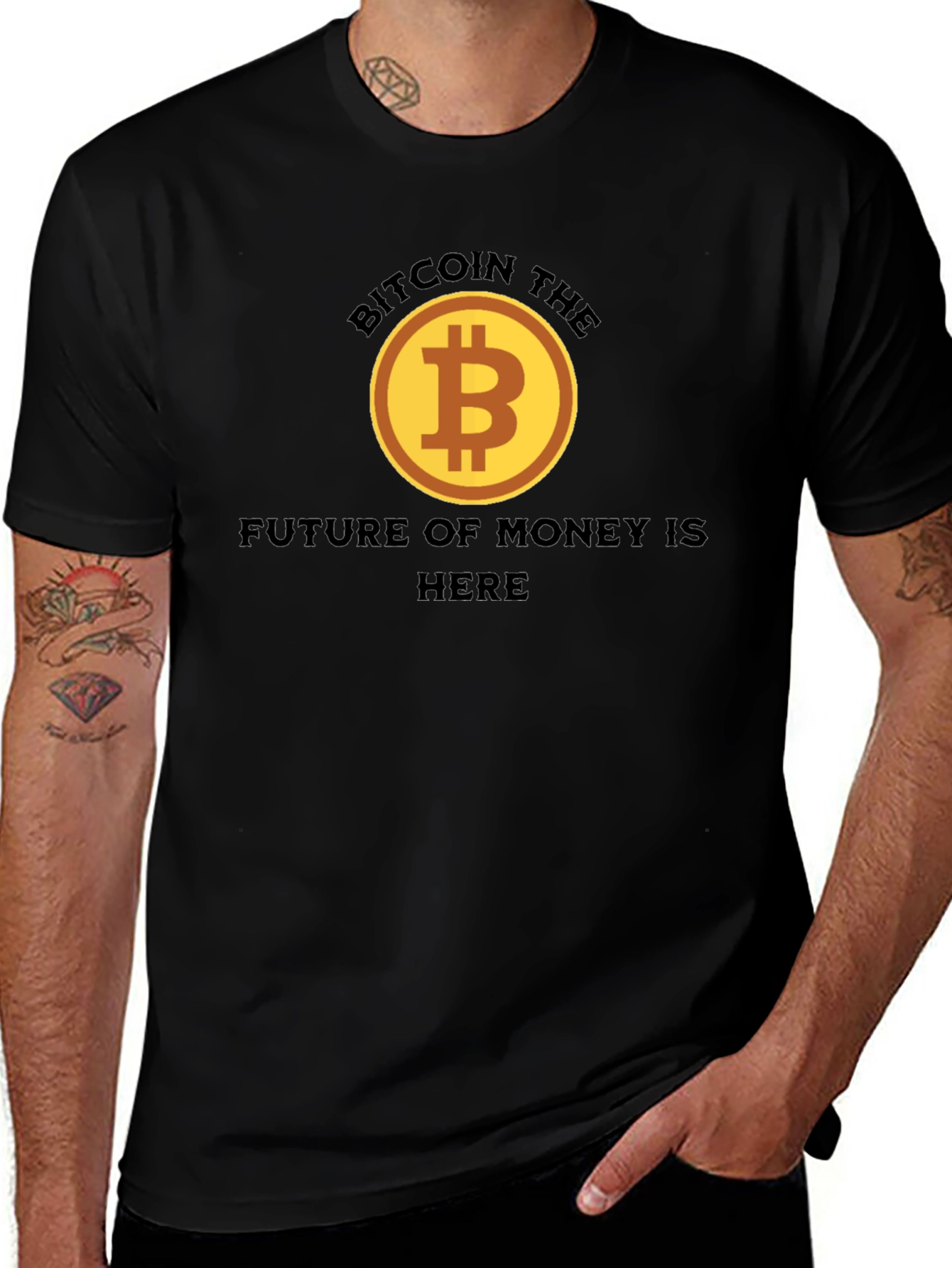 Bitcoin The Future Of Money Is Here T-Shirt