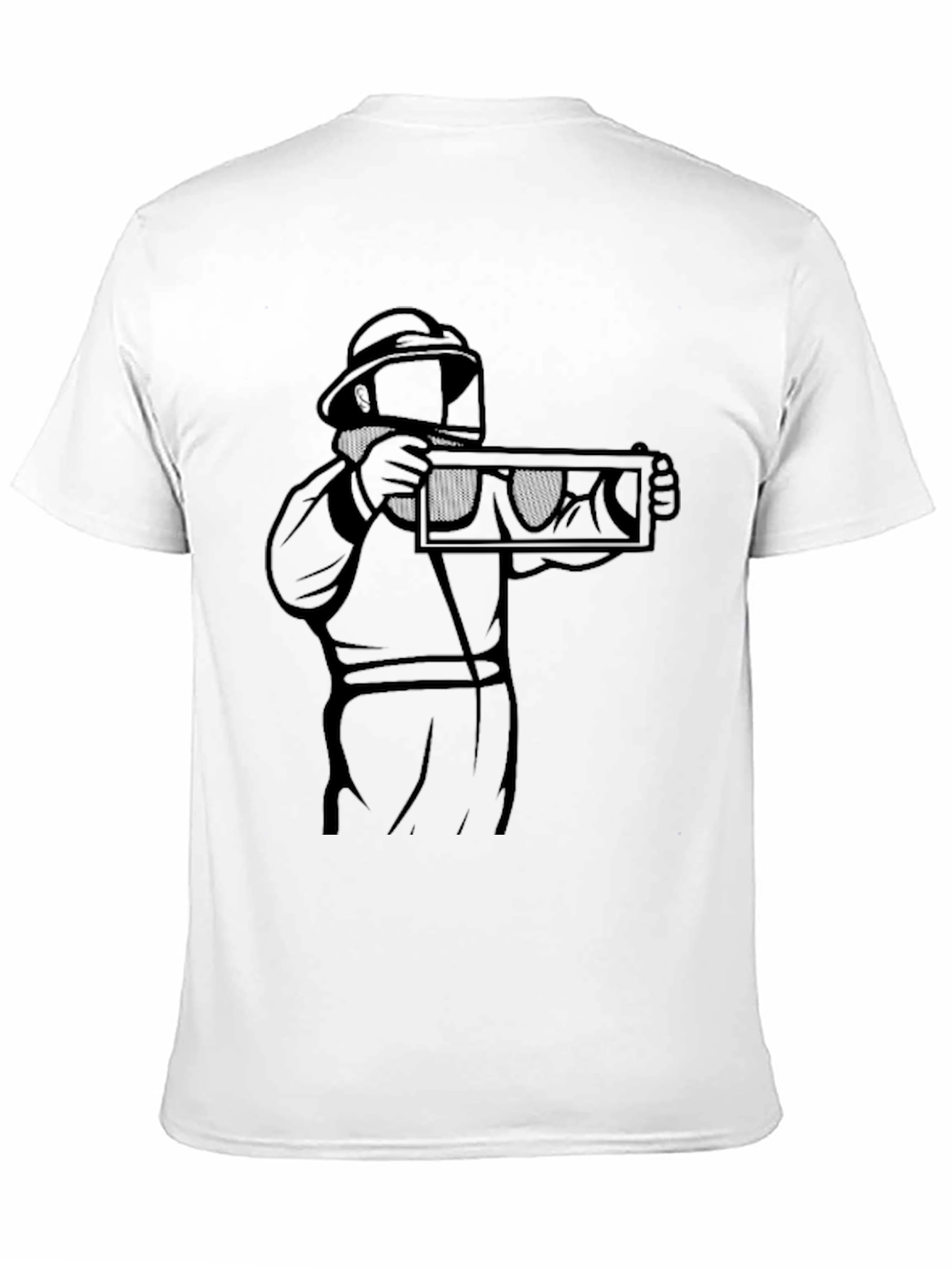 Beekeeper Graphic Tee - Honey Harvesting T-Shirt