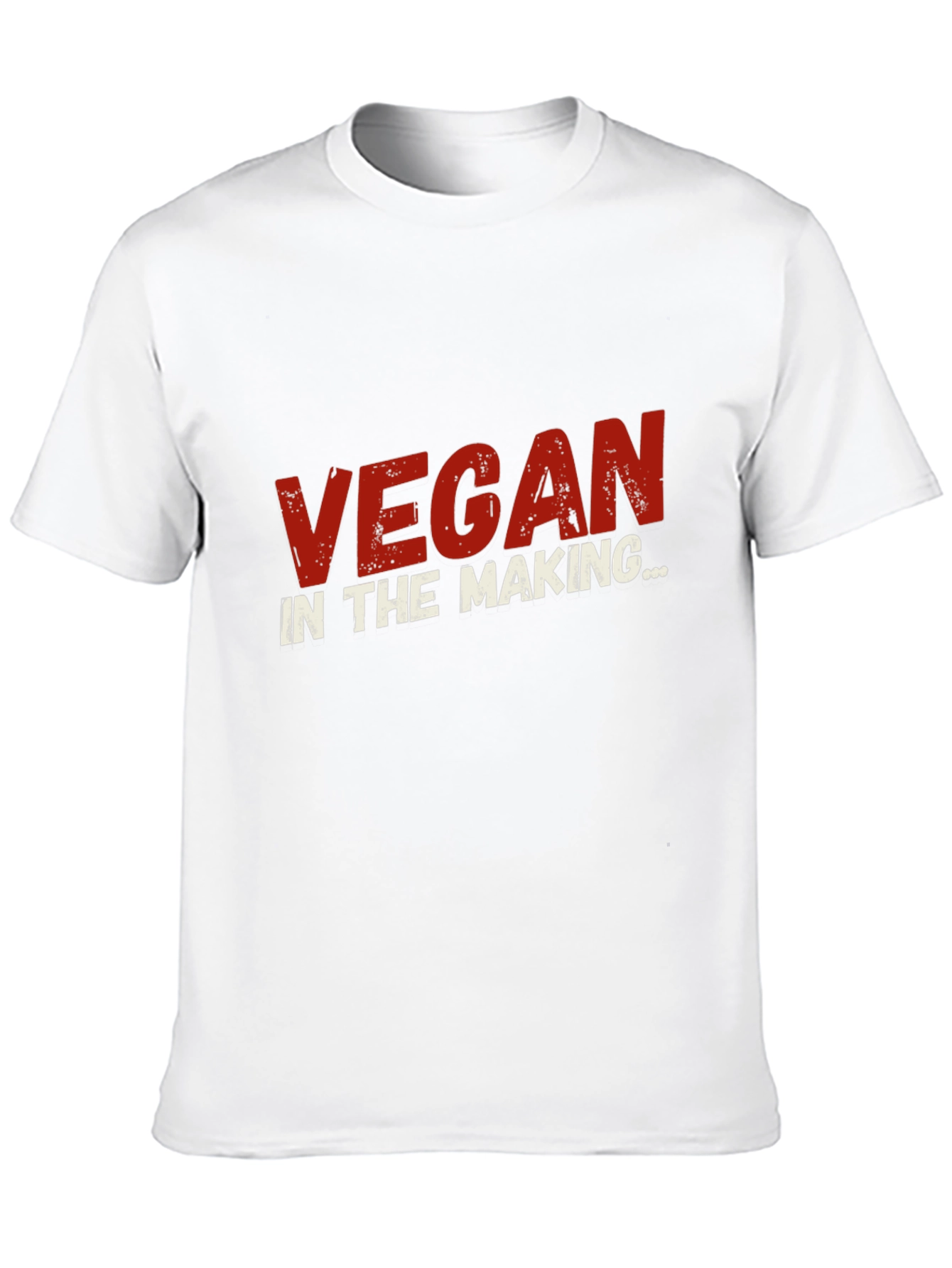 Vegan In The Making Black T-Shirt