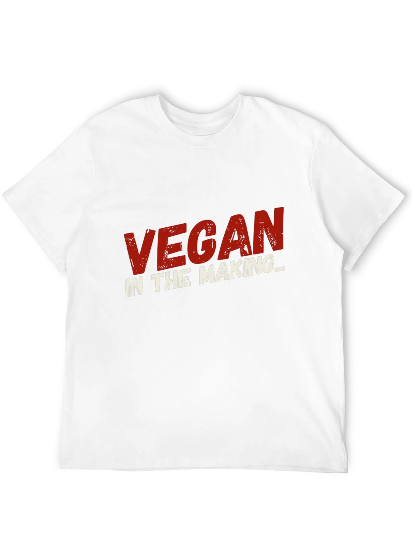 Vegan In The Making Black T-Shirt